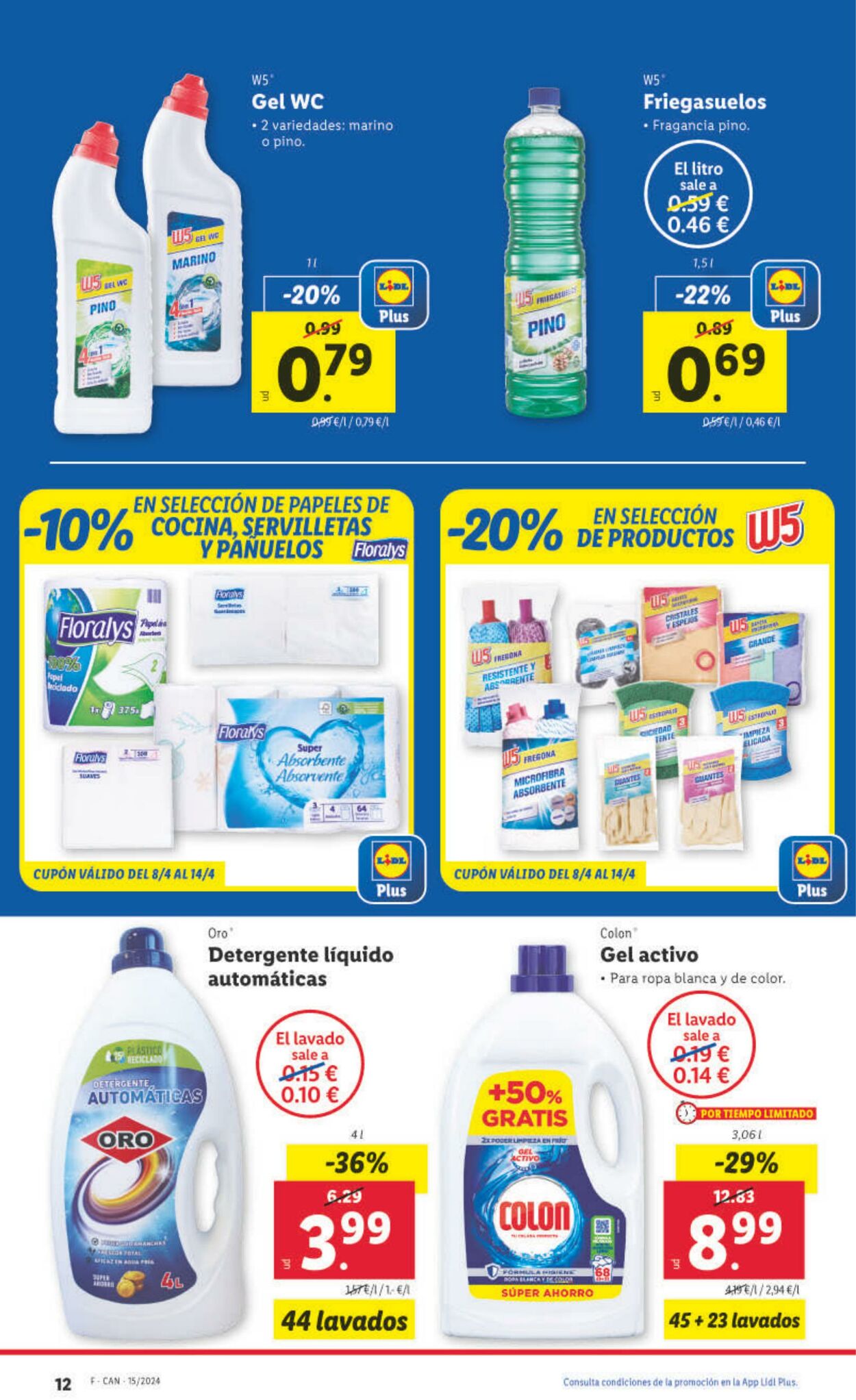 Folleto Lidl 08.04.2024 - 14.04.2024