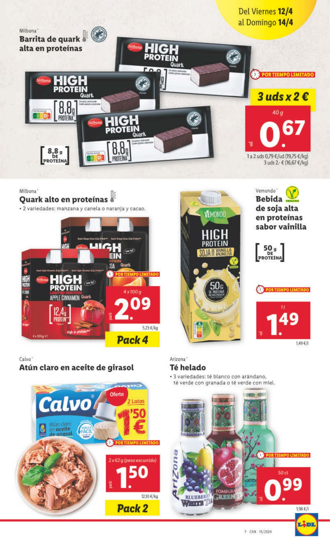 Folleto Lidl 08.04.2024 - 14.04.2024