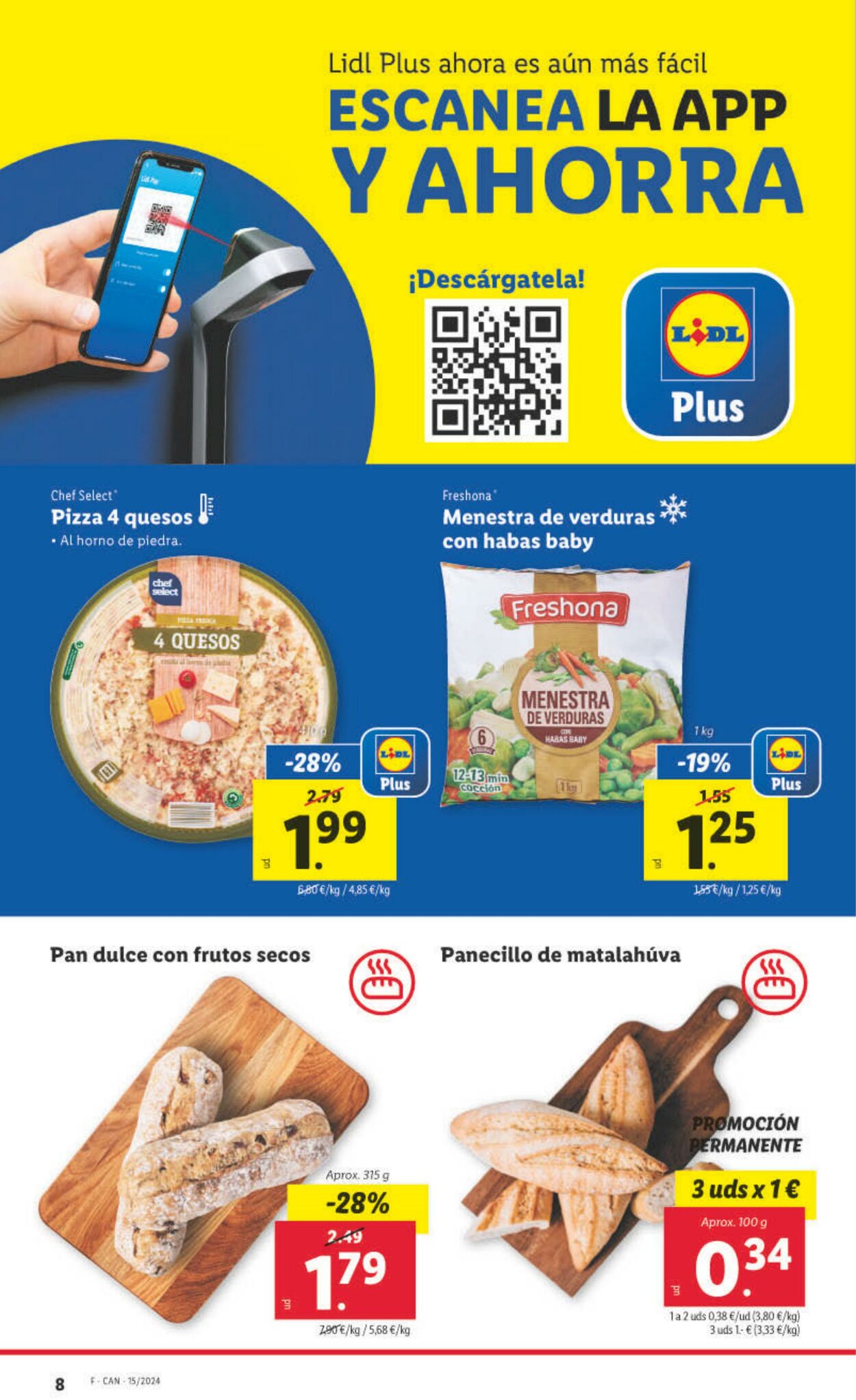 Folleto Lidl 08.04.2024 - 14.04.2024