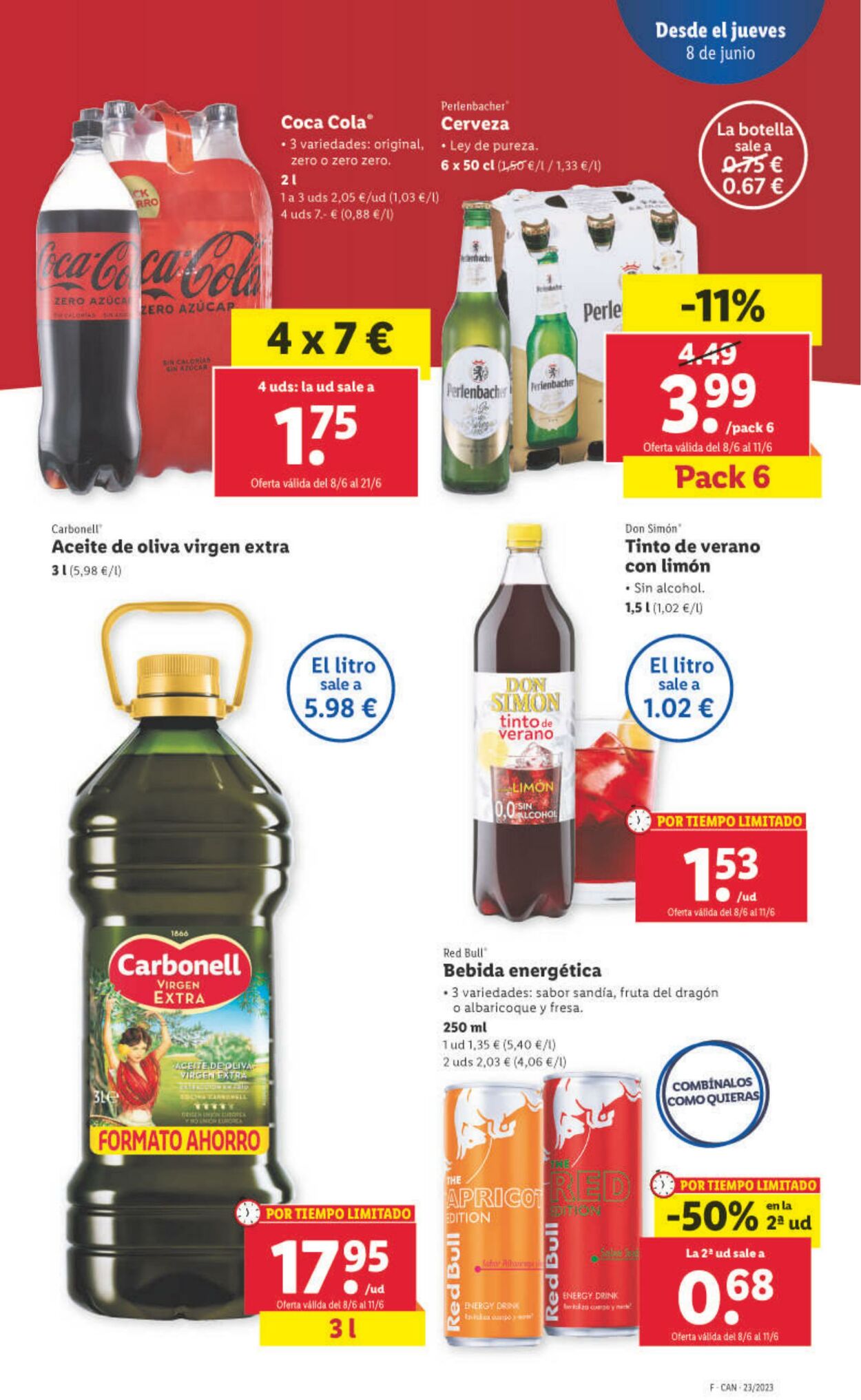 Folleto Lidl 08.06.2023 - 14.06.2023