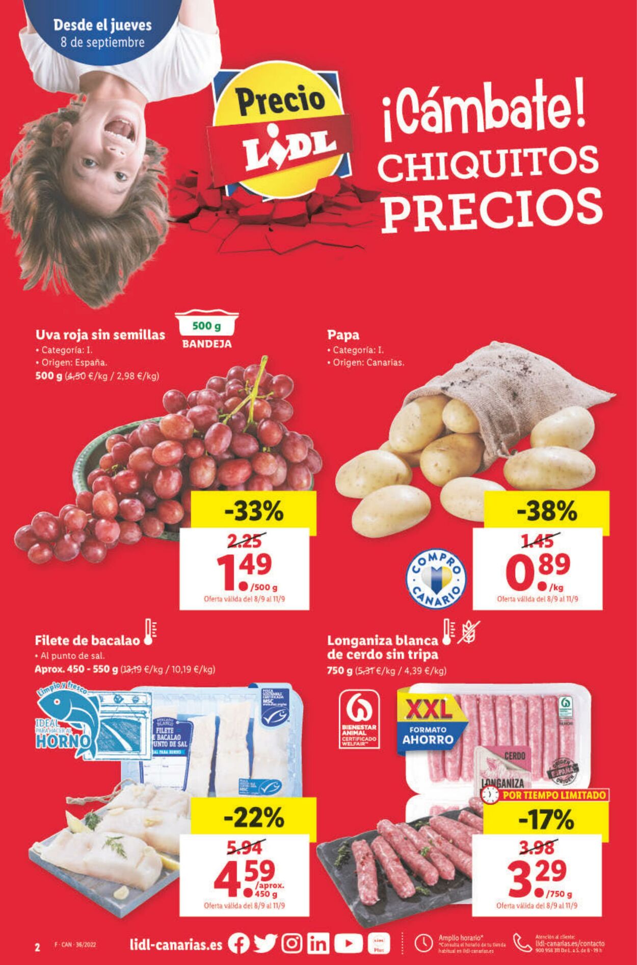 Folleto Lidl 08.09.2022 - 14.09.2022