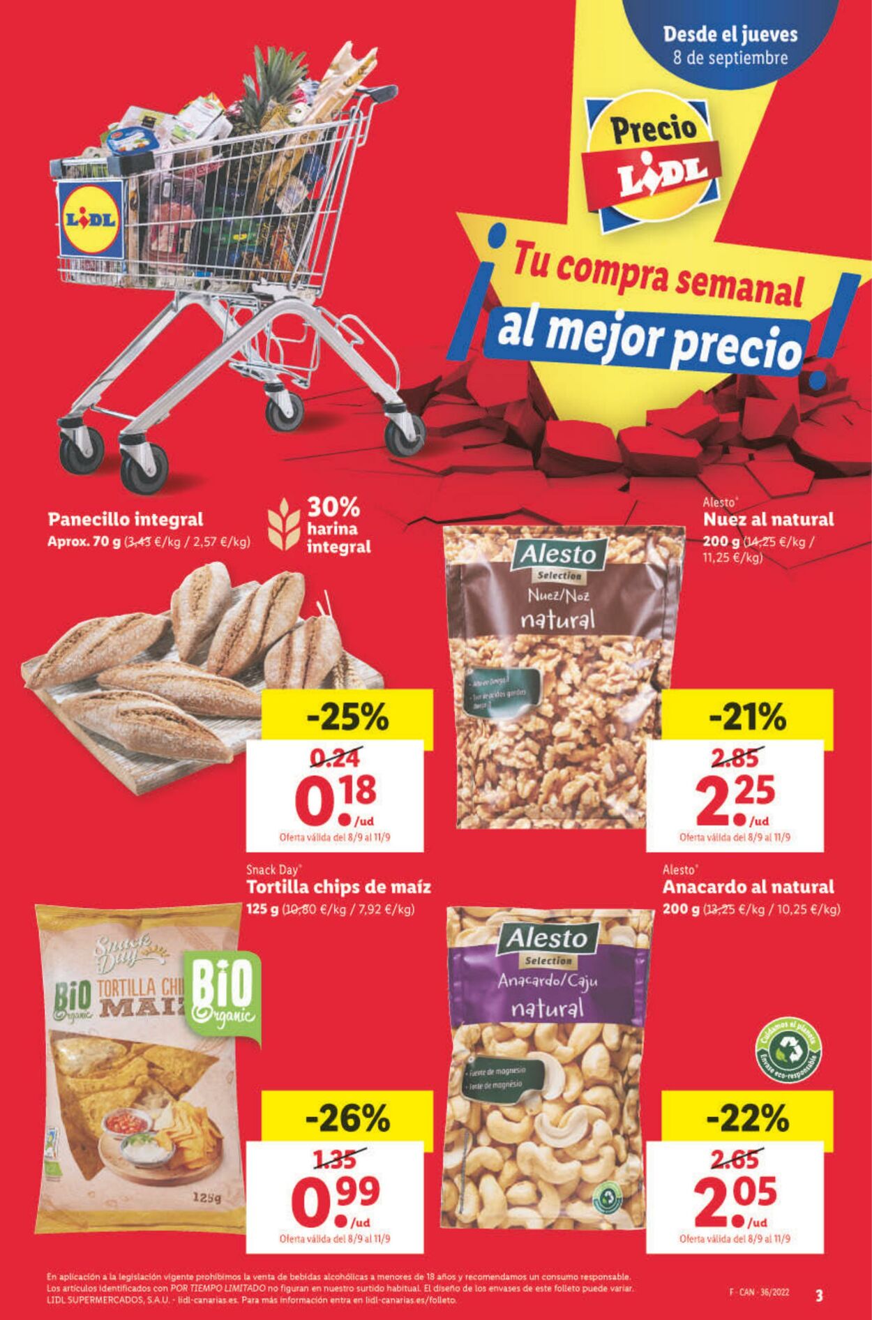 Folleto Lidl 08.09.2022 - 14.09.2022