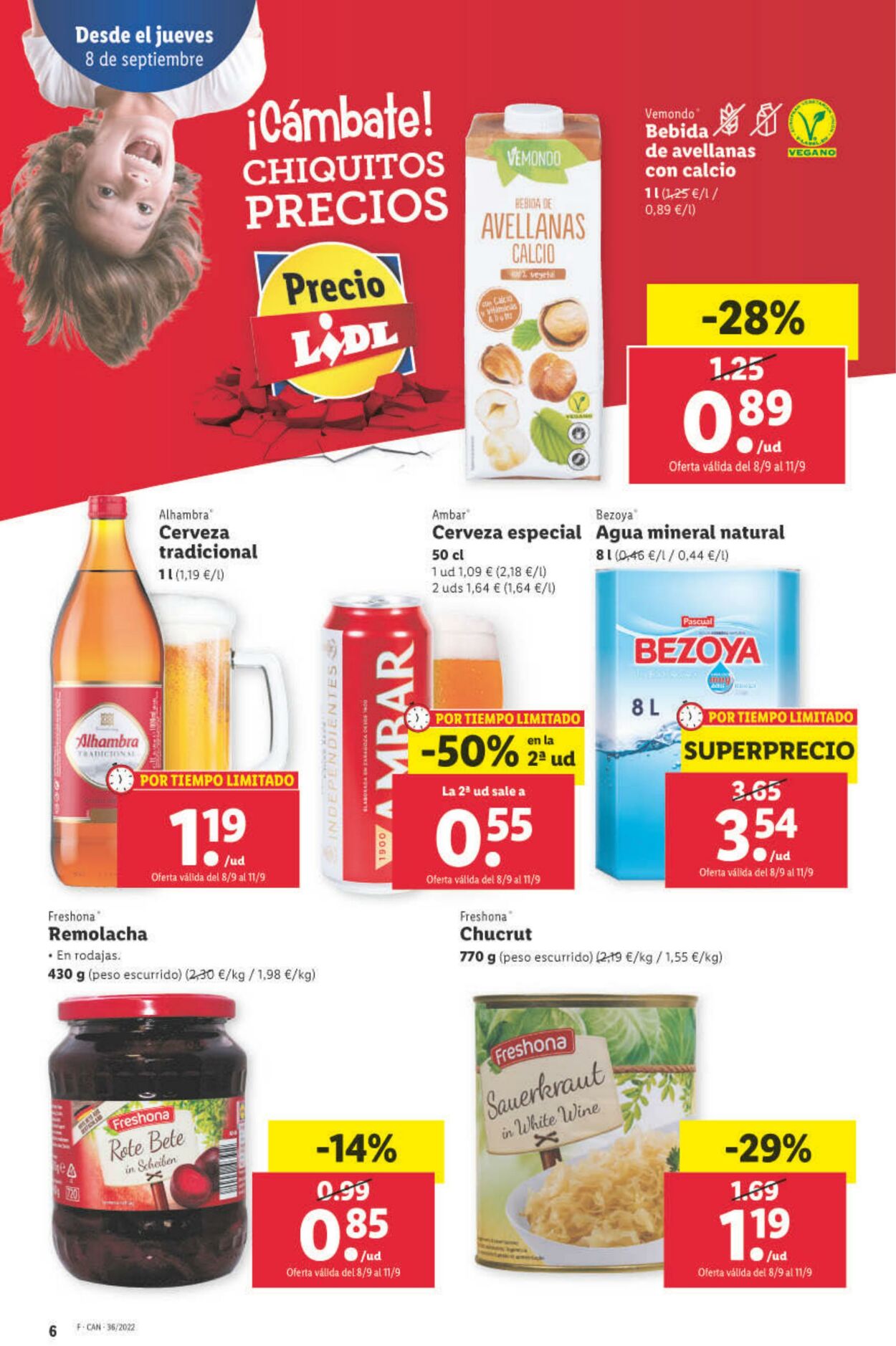 Folleto Lidl 08.09.2022 - 14.09.2022