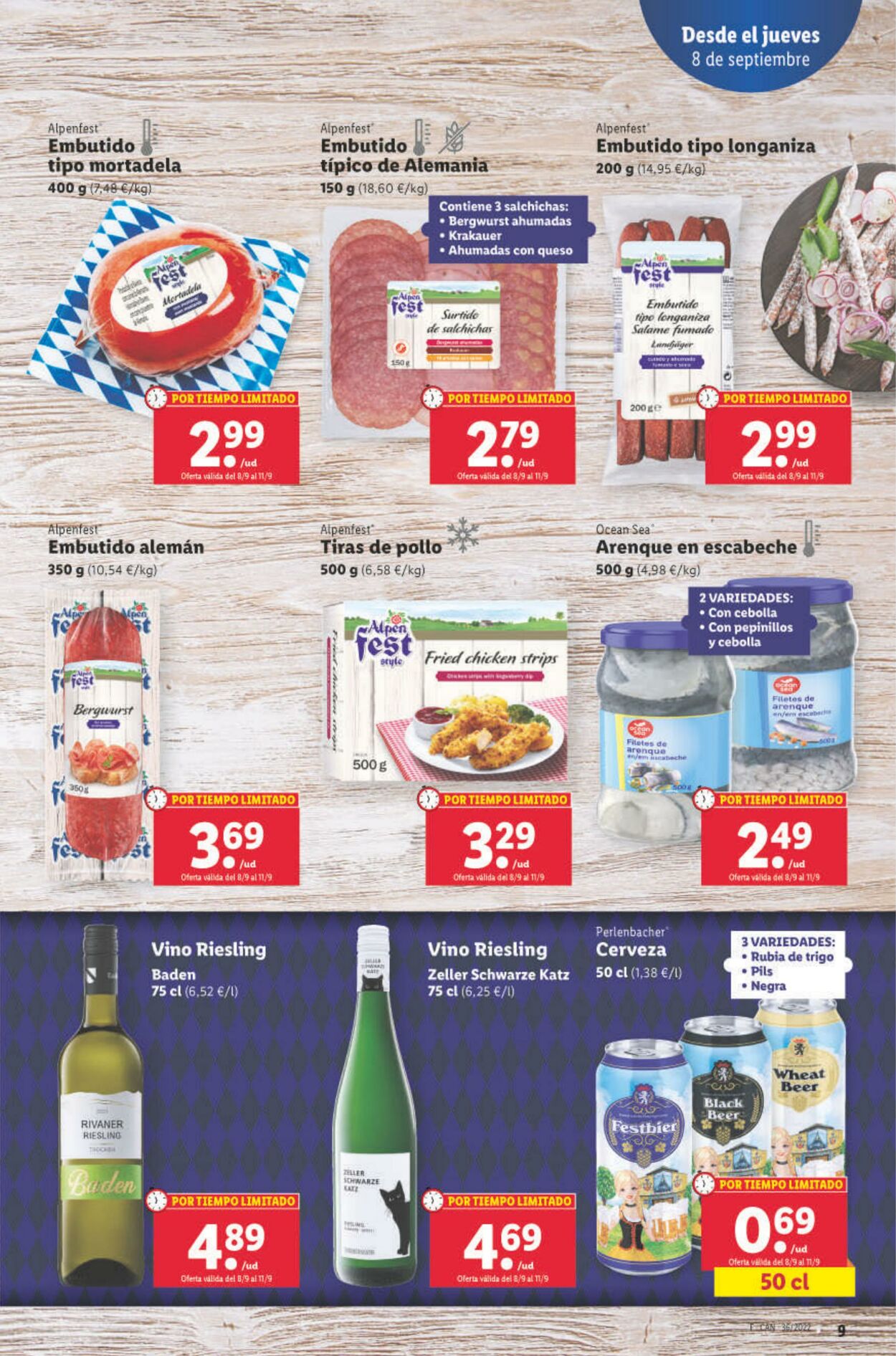 Folleto Lidl 08.09.2022 - 14.09.2022