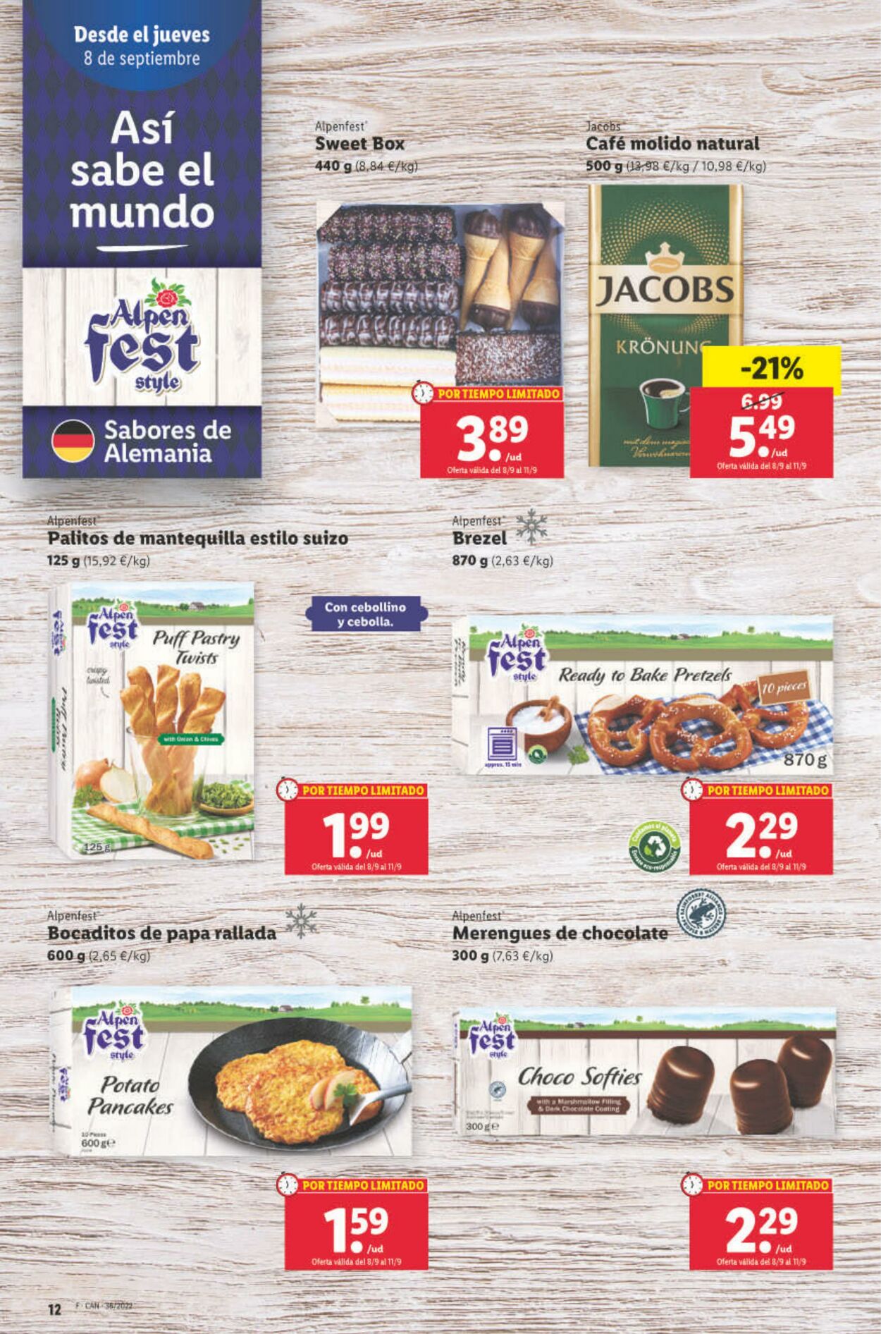 Folleto Lidl 08.09.2022 - 14.09.2022