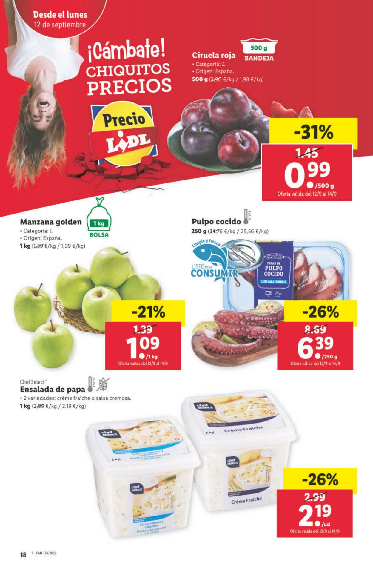 Folleto Lidl 08.09.2022 - 14.09.2022