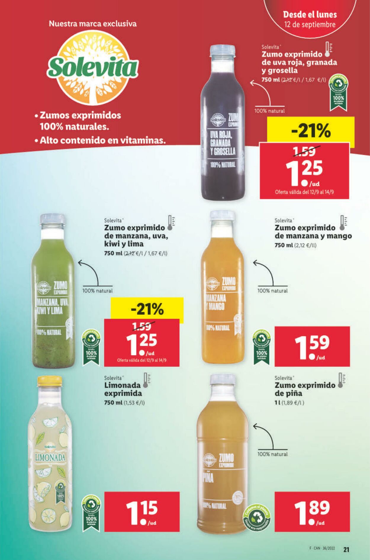 Folleto Lidl 08.09.2022 - 14.09.2022