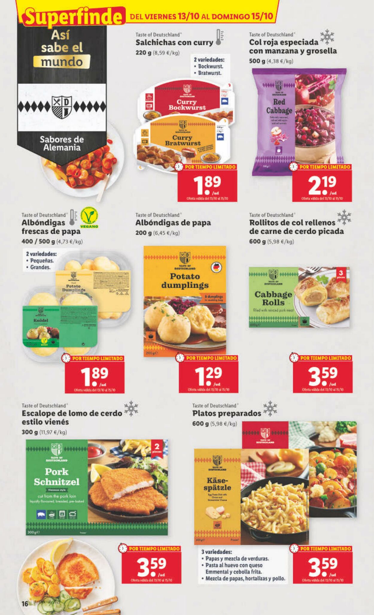 Folleto Lidl 09.10.2023 - 15.10.2023