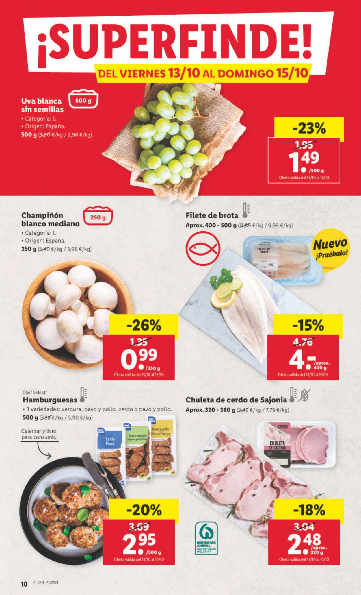 Folleto Lidl 09.10.2023 - 15.10.2023