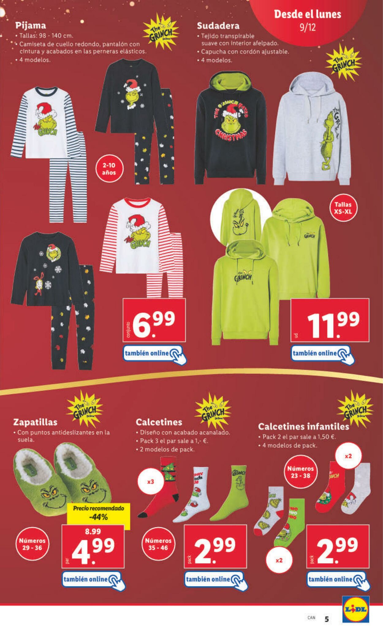 Folleto Lidl 09.12.2024 - 15.12.2024