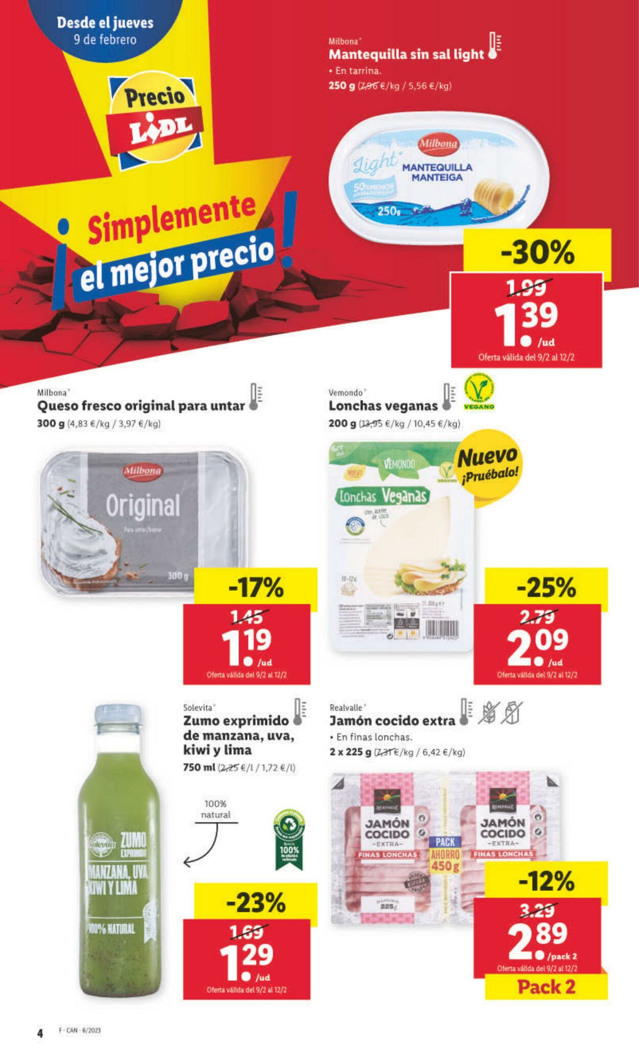 Folleto Lidl 09.02.2023 - 15.02.2023