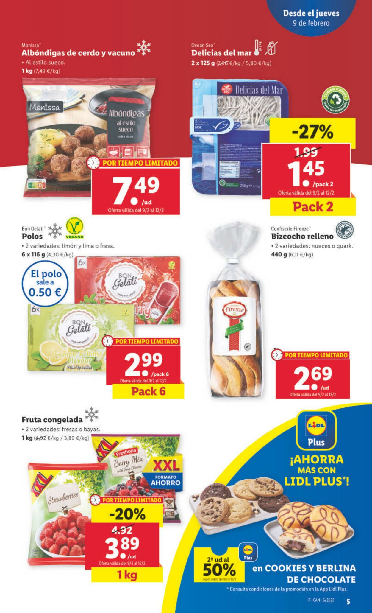 Folleto Lidl 09.02.2023 - 15.02.2023