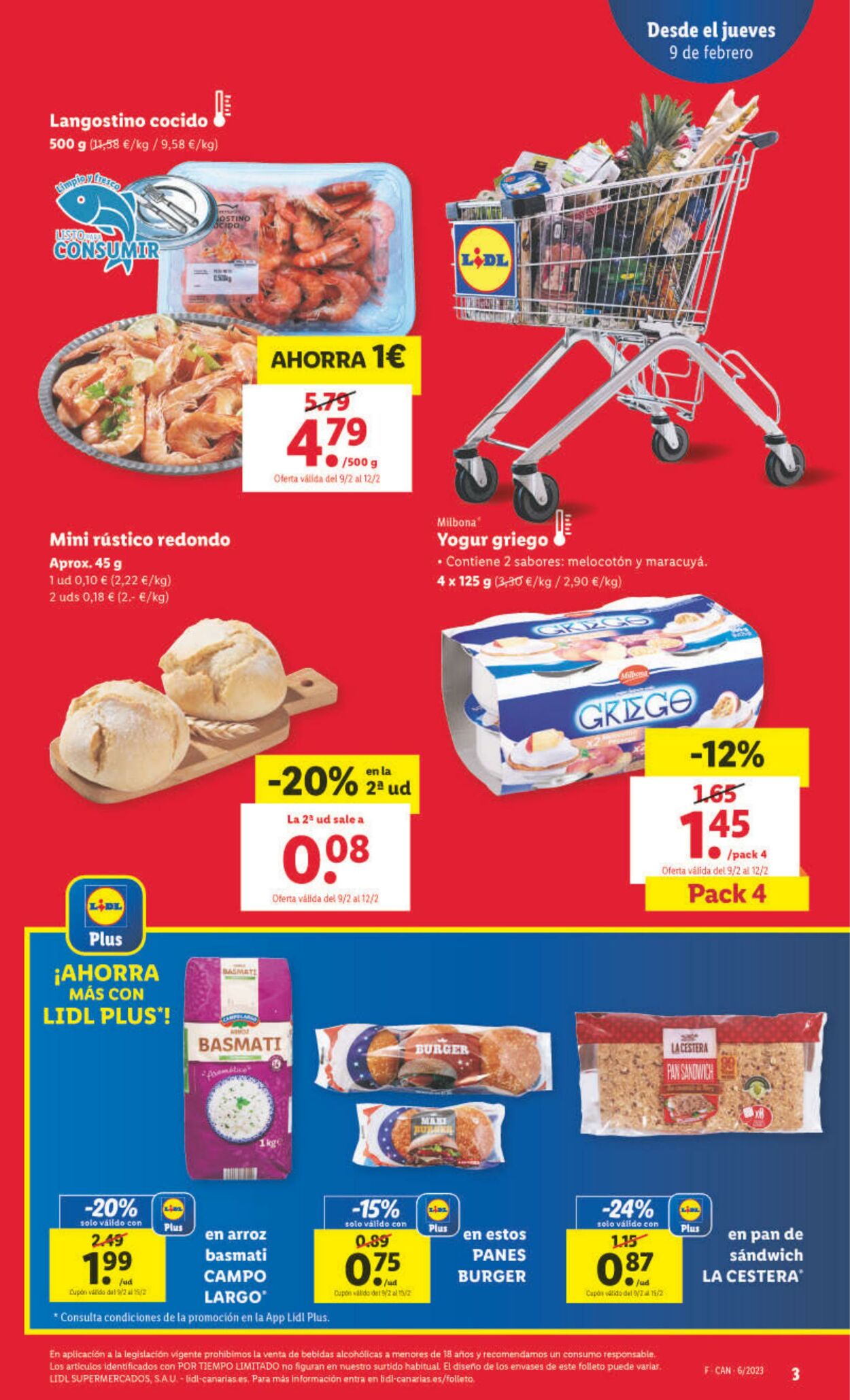 Folleto Lidl 09.02.2023 - 15.02.2023