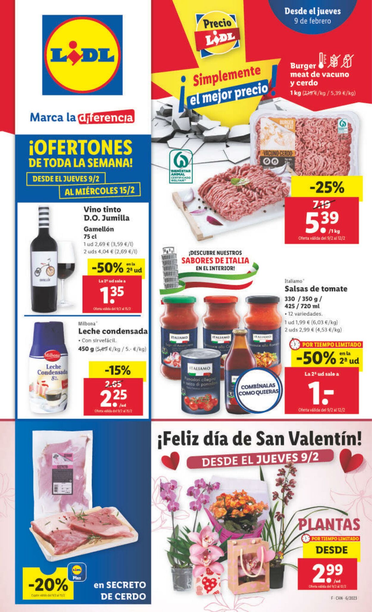 Folleto Lidl 09.02.2023 - 15.02.2023