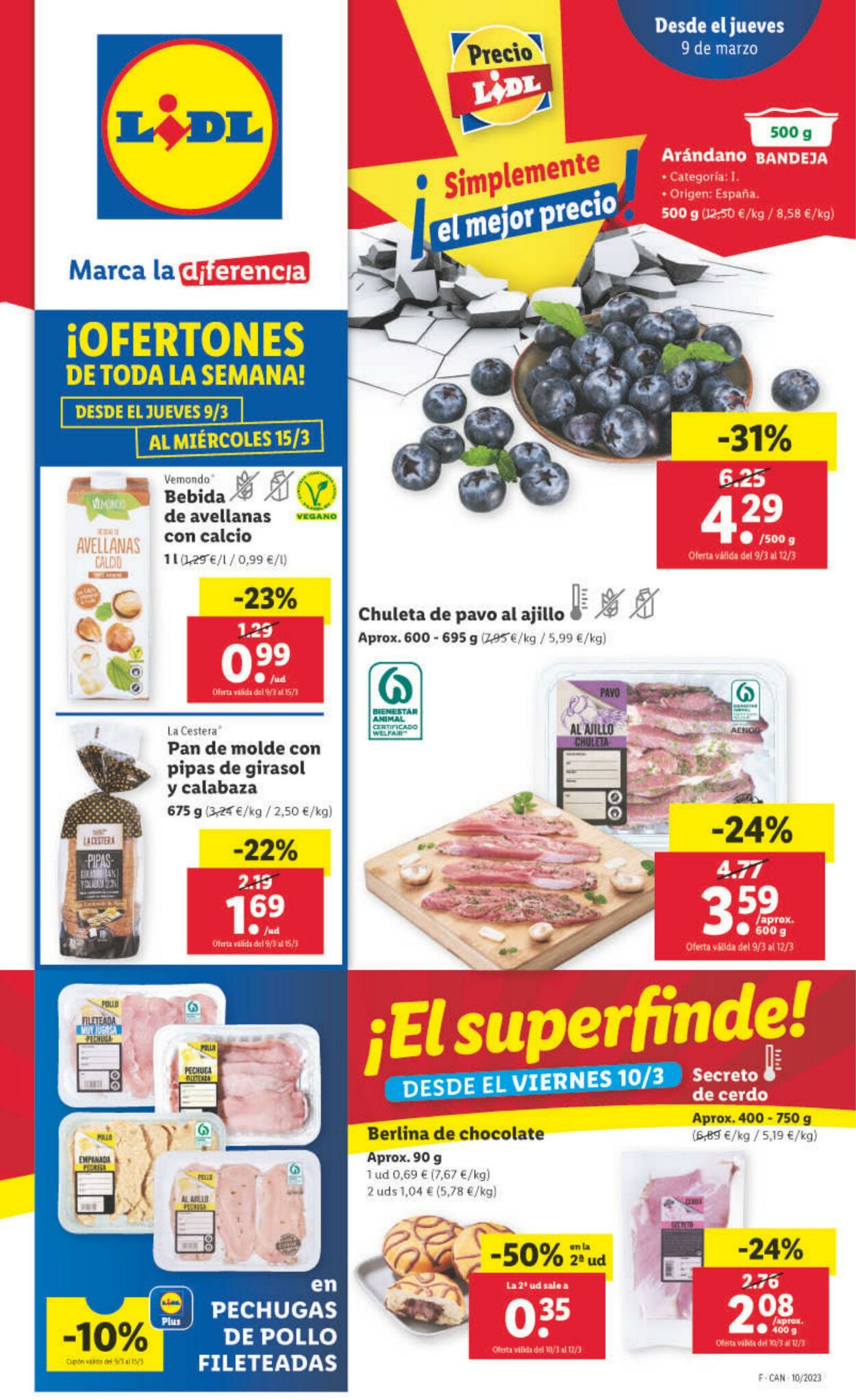 Folleto Lidl 09.03.2023 - 15.03.2023