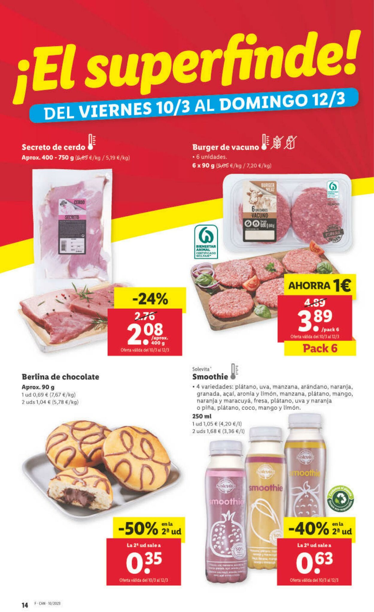 Folleto Lidl 09.03.2023 - 15.03.2023