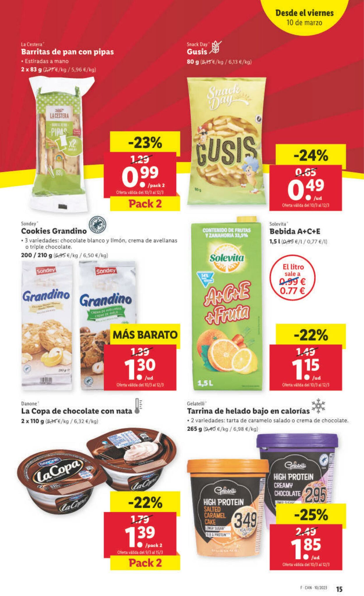 Folleto Lidl 09.03.2023 - 15.03.2023