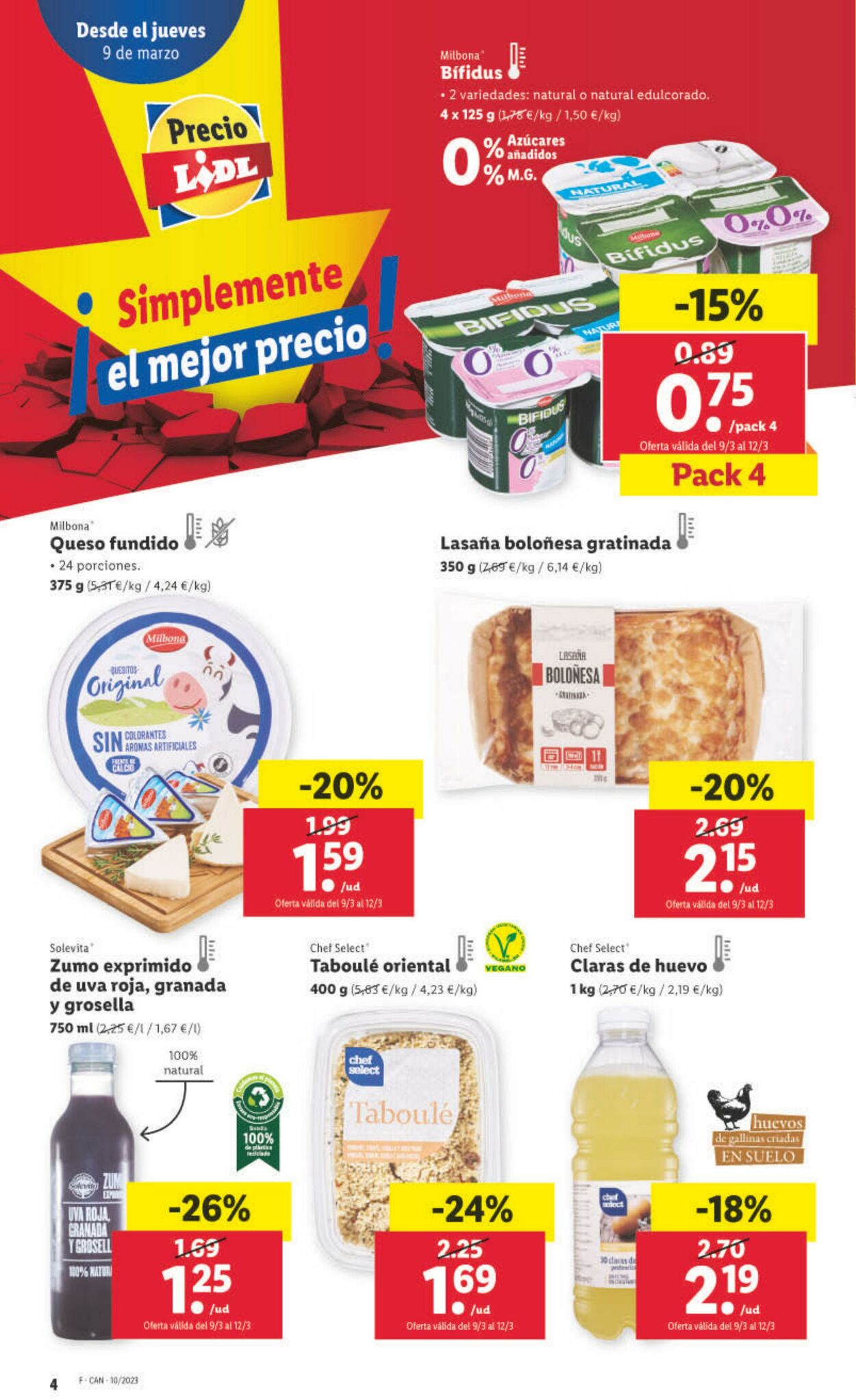 Folleto Lidl 09.03.2023 - 15.03.2023