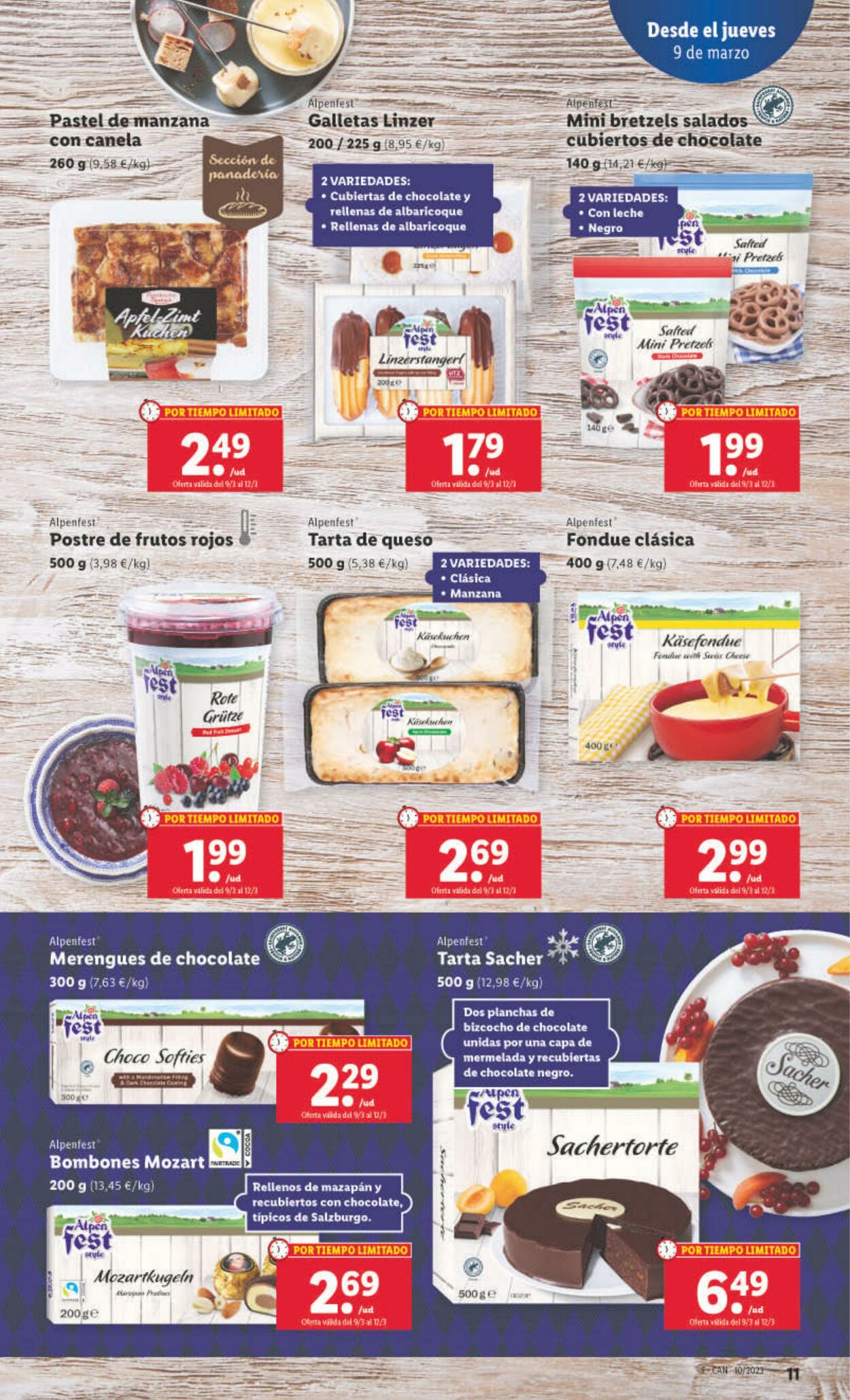 Folleto Lidl 09.03.2023 - 15.03.2023