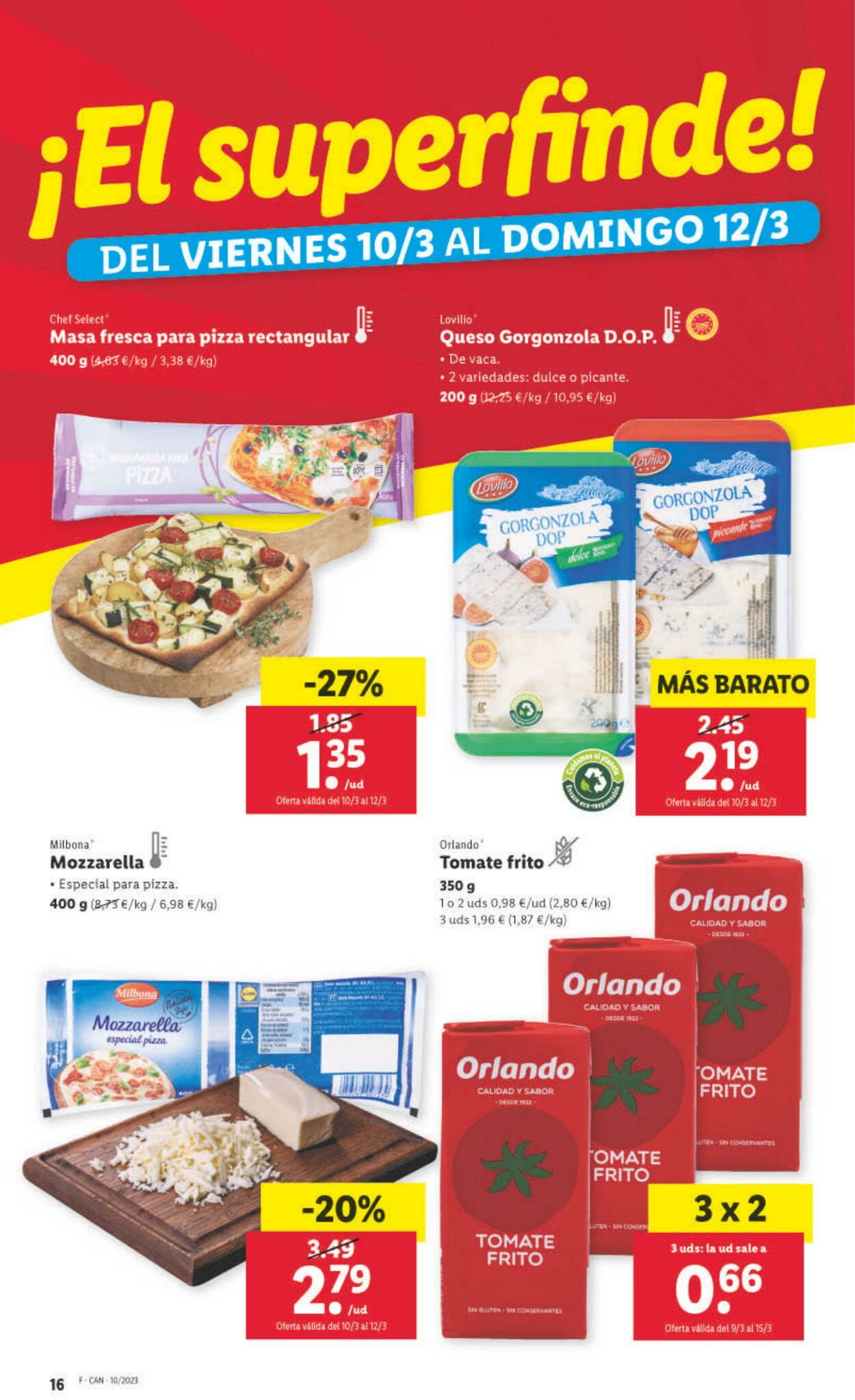 Folleto Lidl 09.03.2023 - 15.03.2023