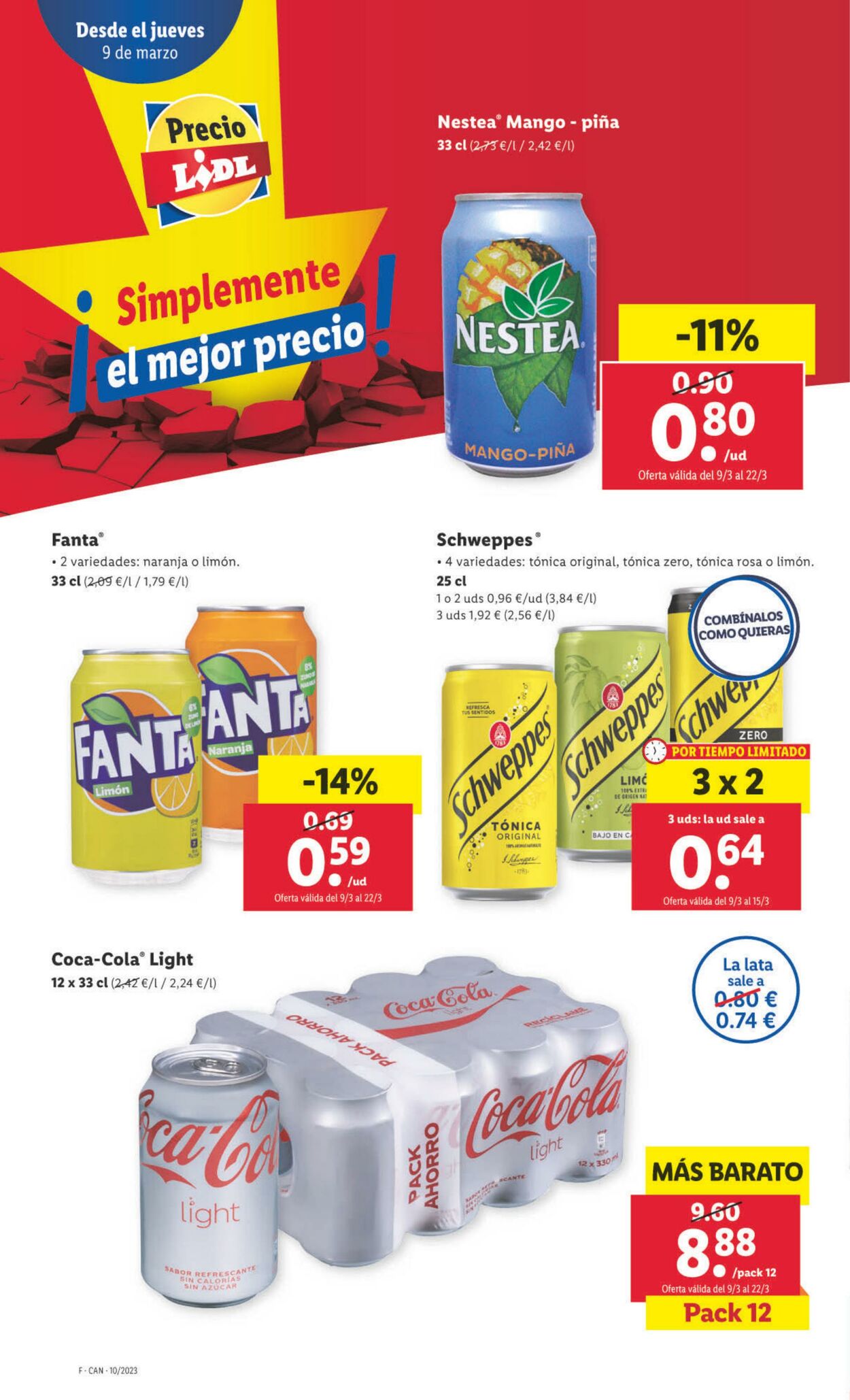 Folleto Lidl 09.03.2023 - 15.03.2023