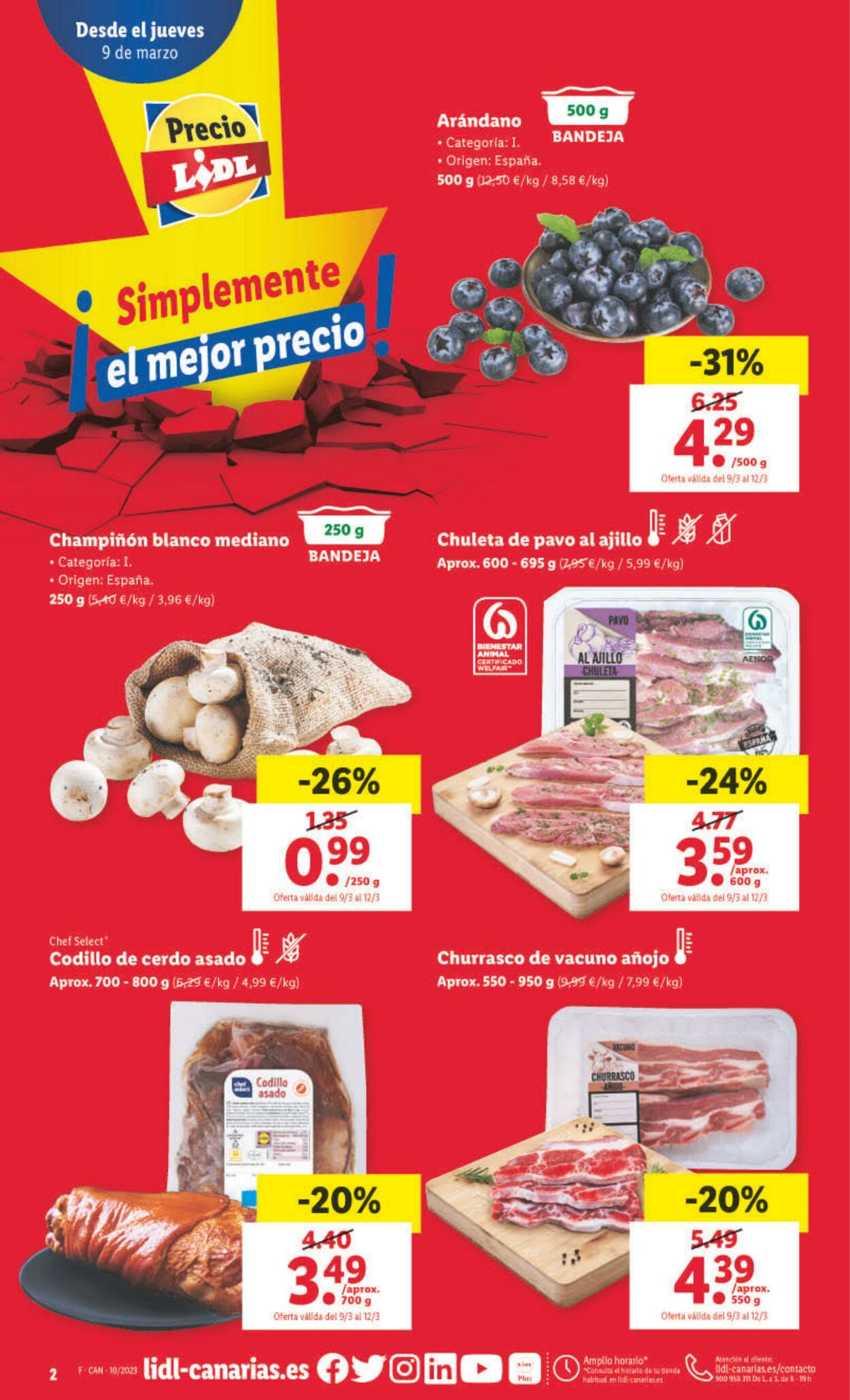 Folleto Lidl 09.03.2023 - 15.03.2023