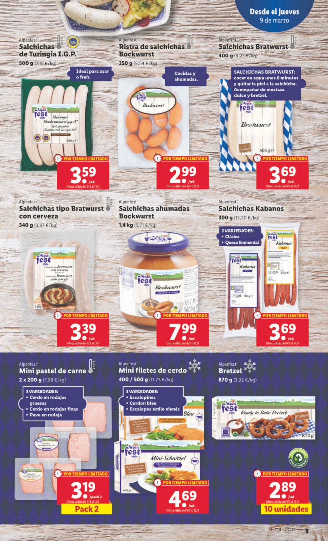 Folleto Lidl 09.03.2023 - 15.03.2023