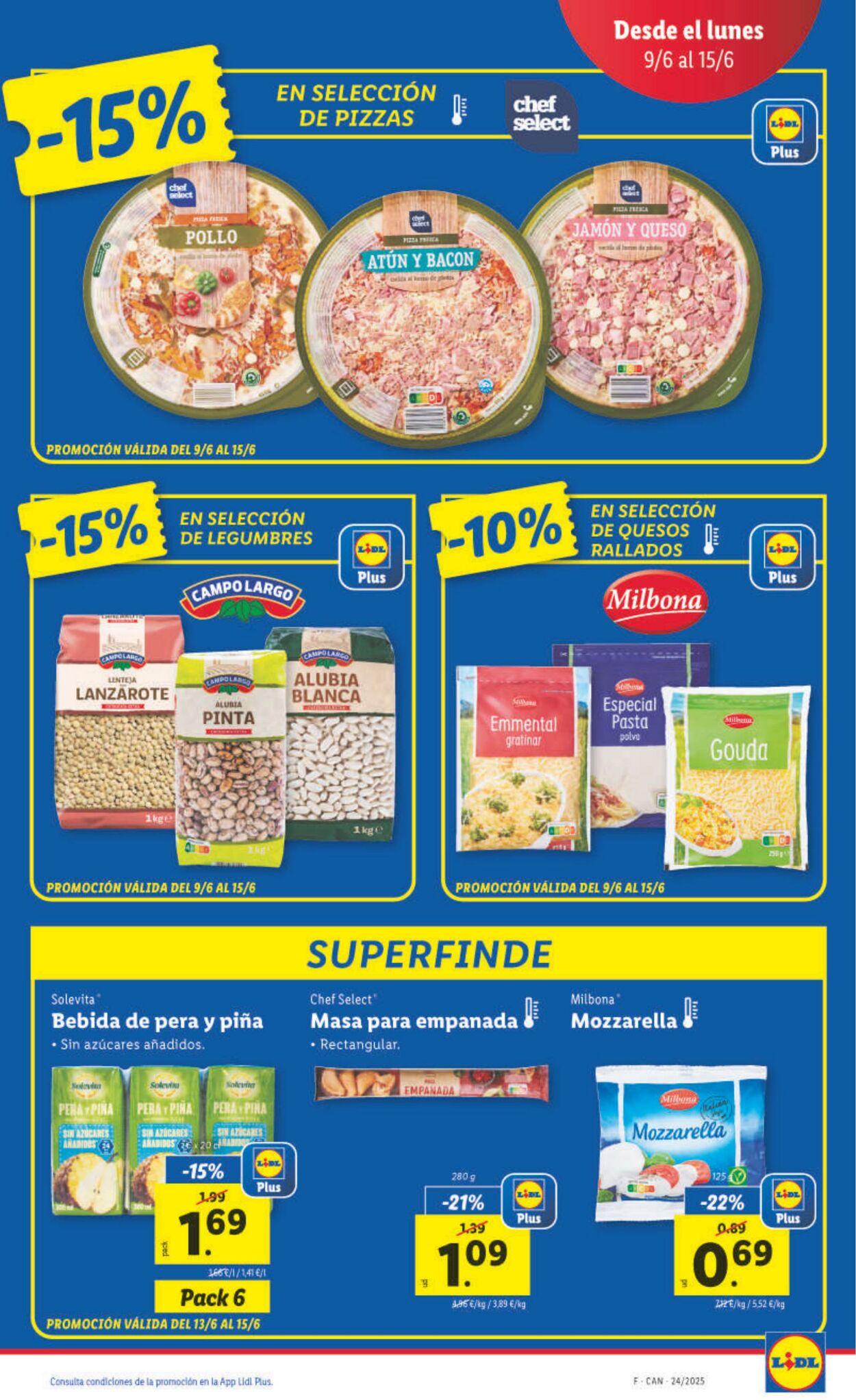 Folleto Lidl 09.06.2025 - 15.06.2025