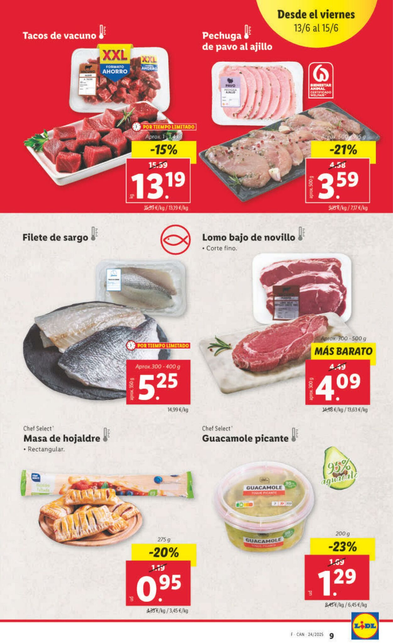 Folleto Lidl 09.06.2025 - 15.06.2025