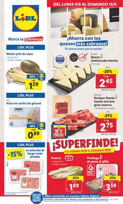 Folleto Lidl 09.06.2025 - 15.06.2025