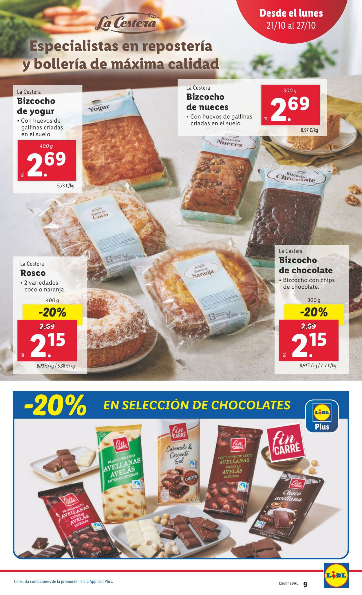 Folleto Lidl 21.10.2024 - 27.10.2024