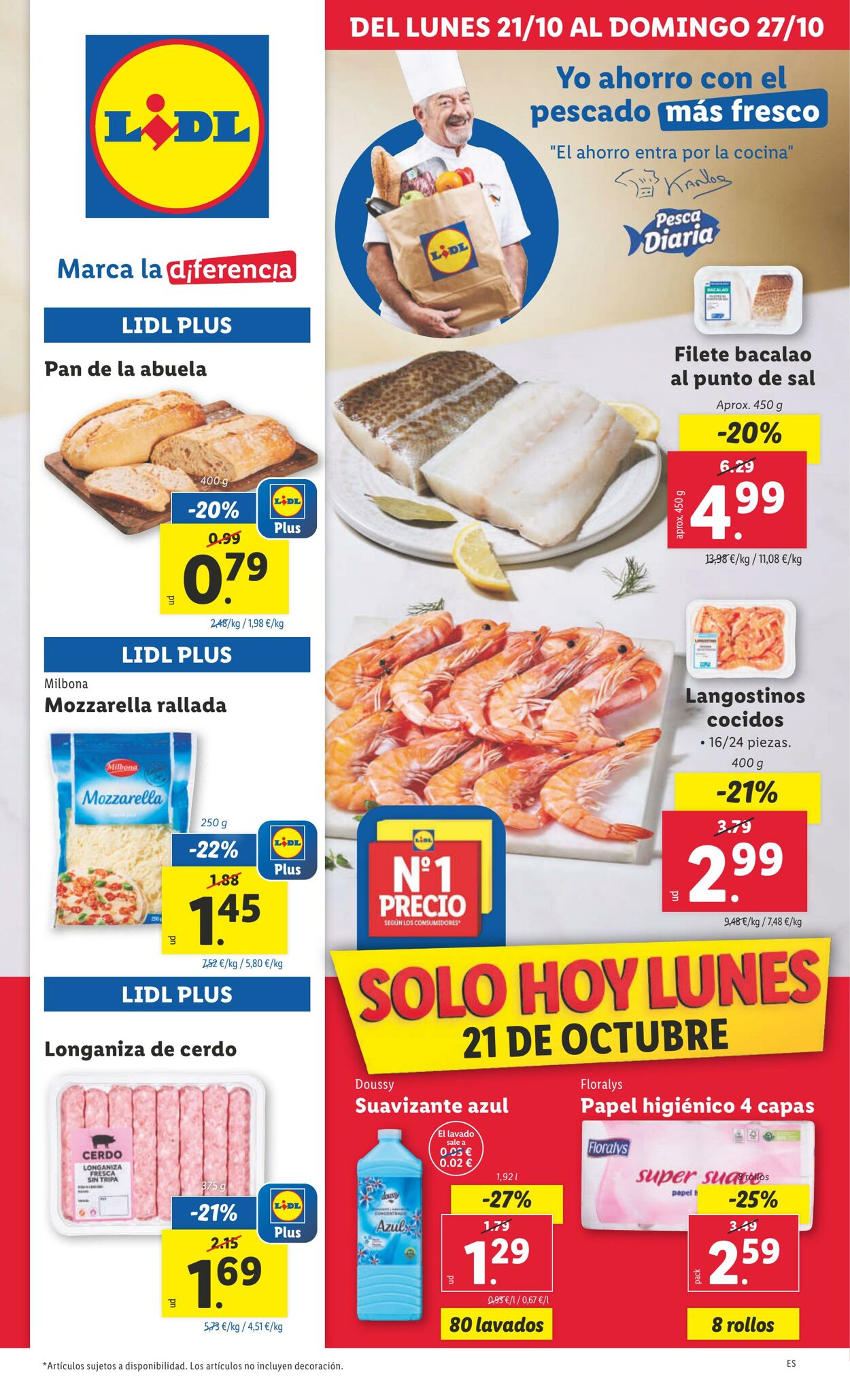 Folleto Lidl 21.10.2024 - 27.10.2024