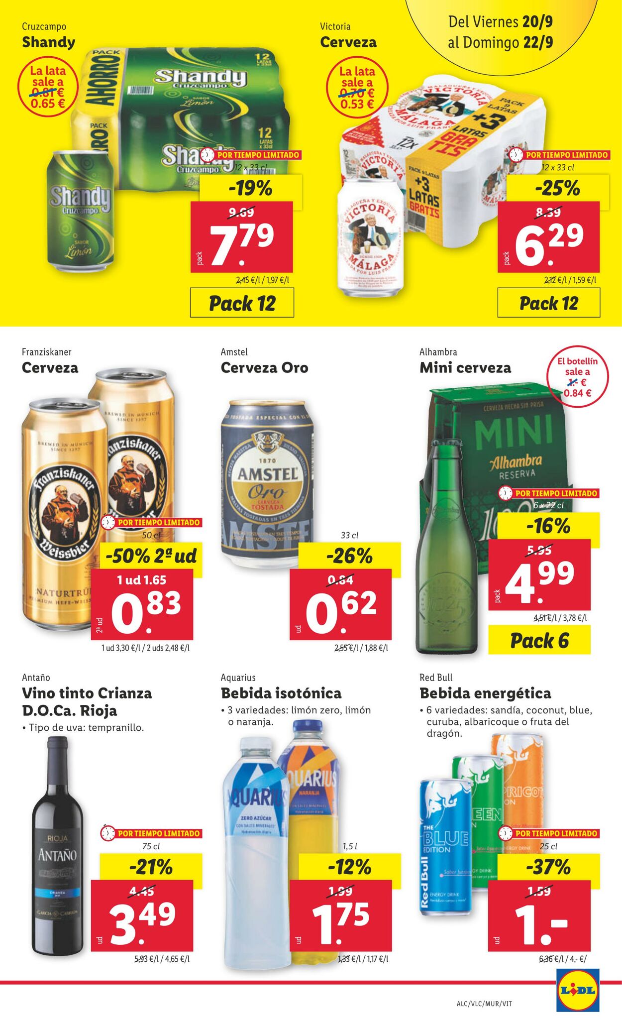 Folleto Lidl 16.09.2024 - 22.09.2024