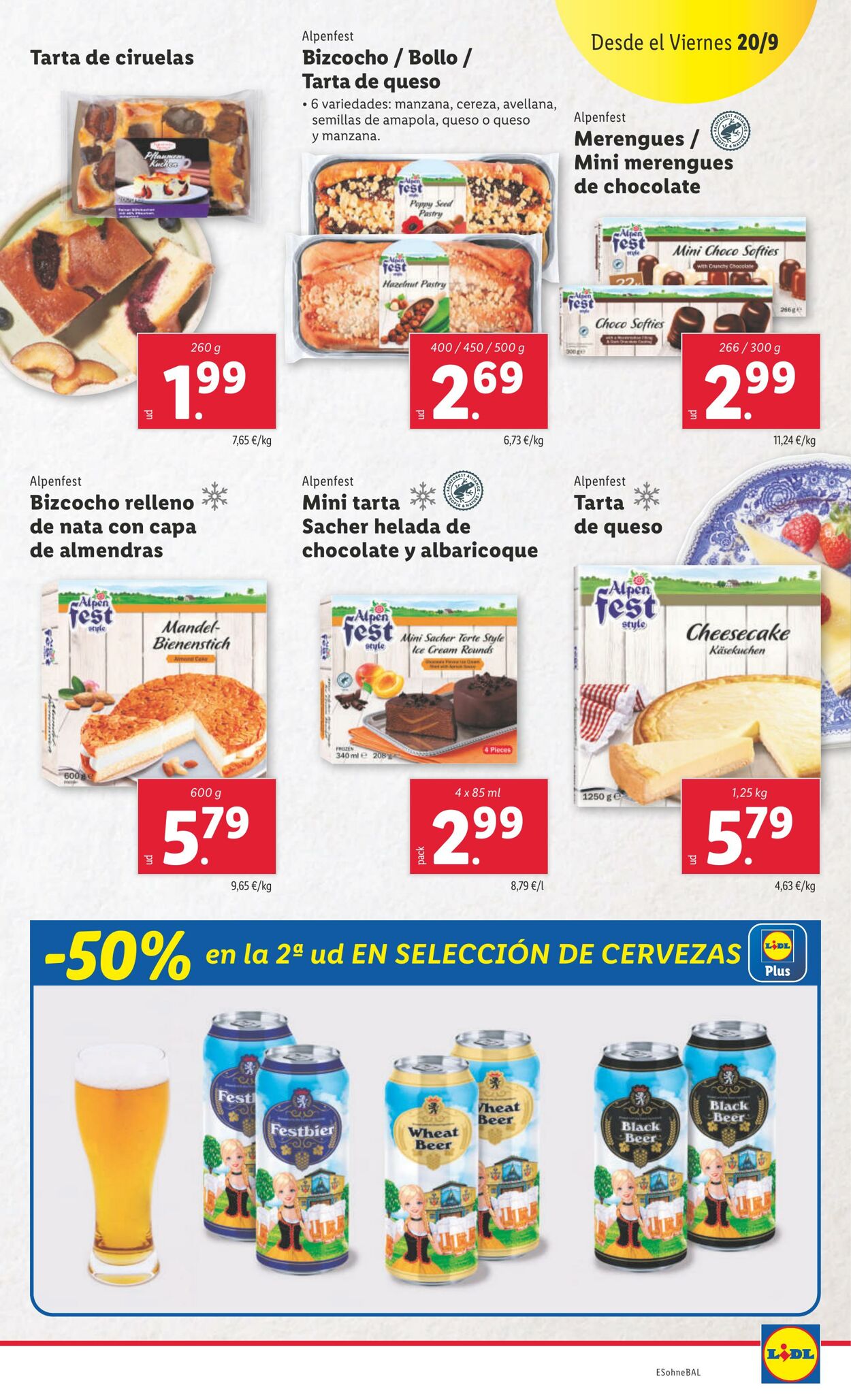 Folleto Lidl 16.09.2024 - 22.09.2024