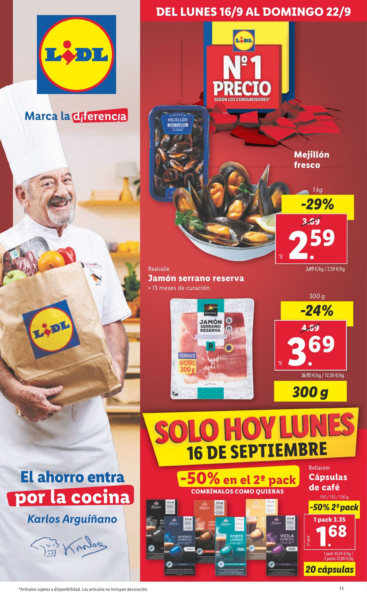 Folleto Lidl 16.09.2024 - 22.09.2024