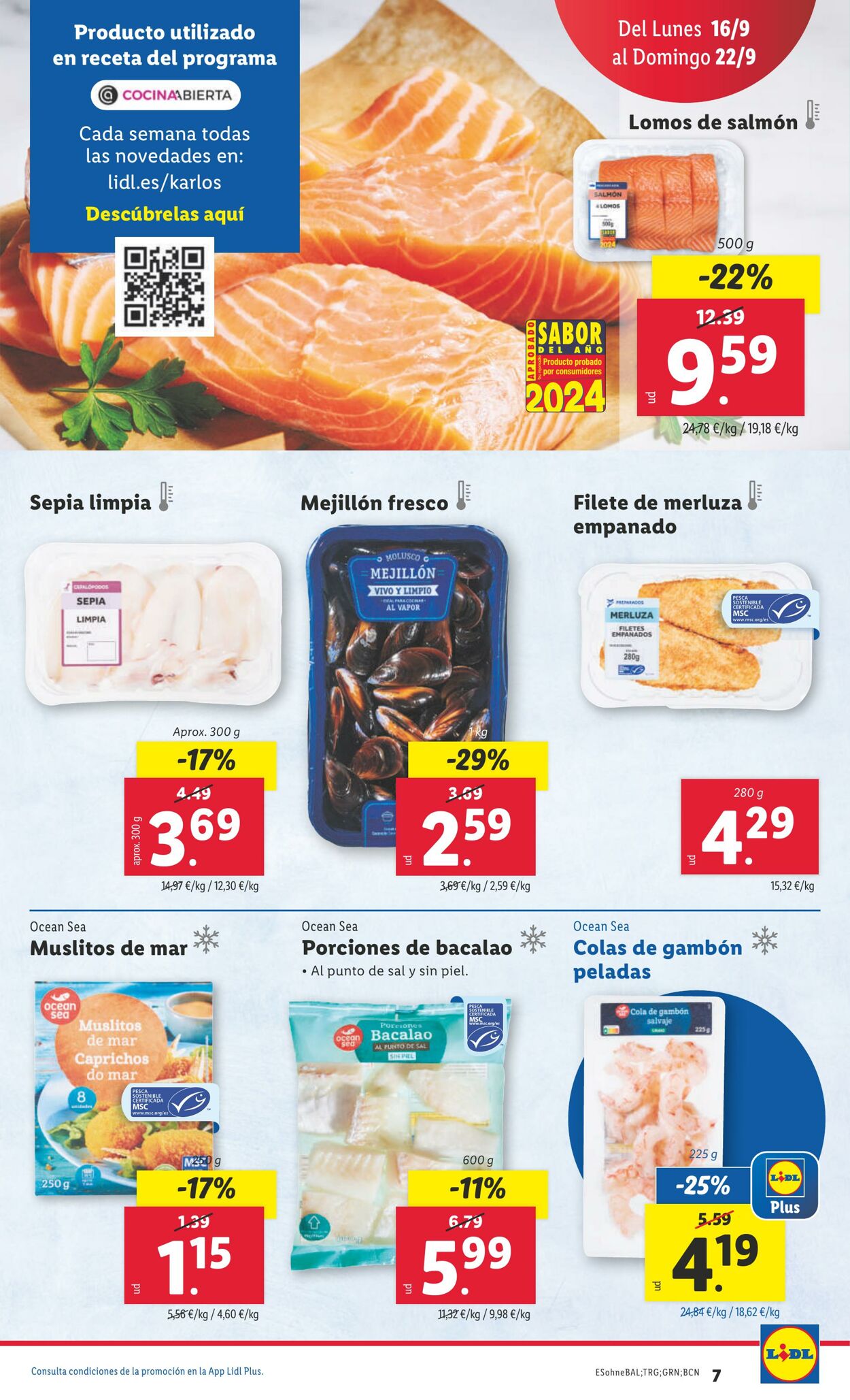 Folleto Lidl 16.09.2024 - 22.09.2024