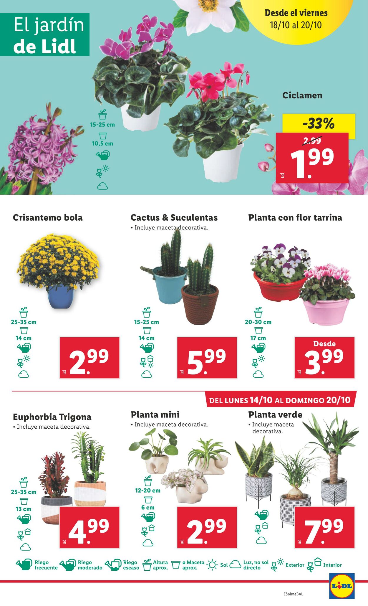 Folleto Lidl 14.10.2024 - 20.10.2024