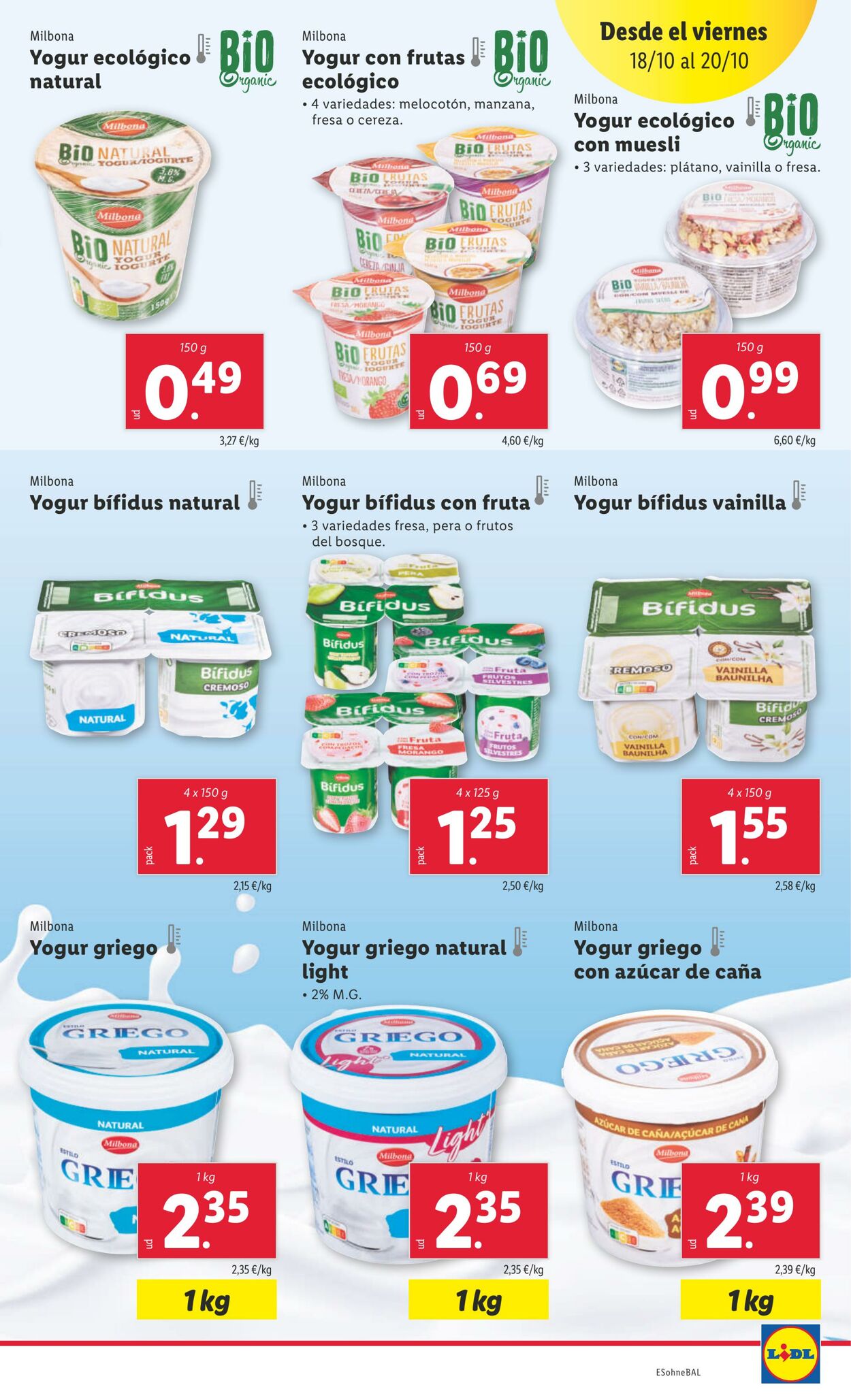 Folleto Lidl 14.10.2024 - 20.10.2024