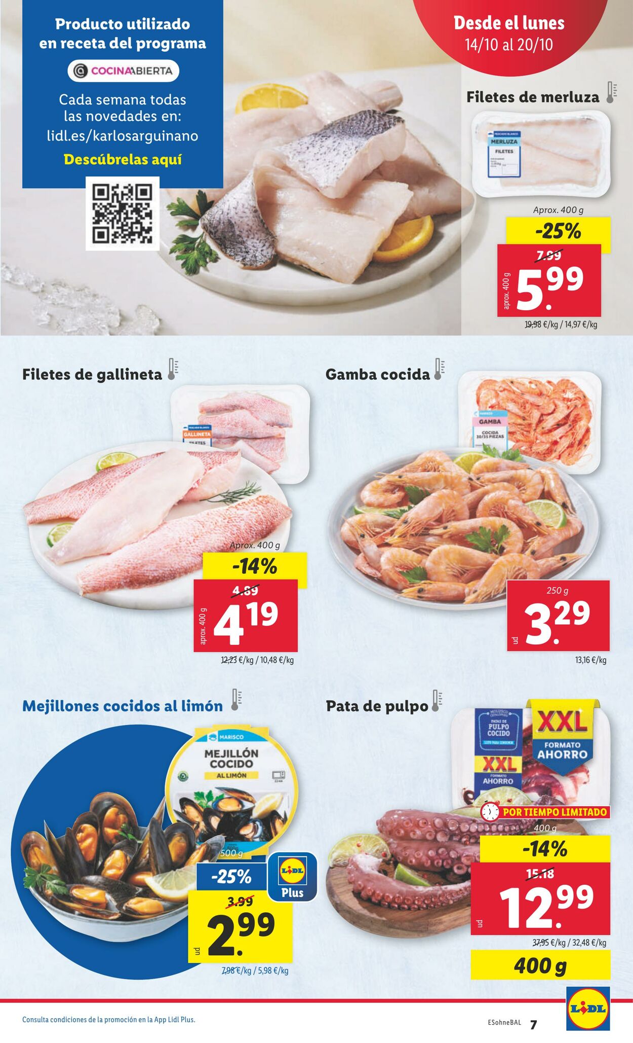 Folleto Lidl 14.10.2024 - 20.10.2024