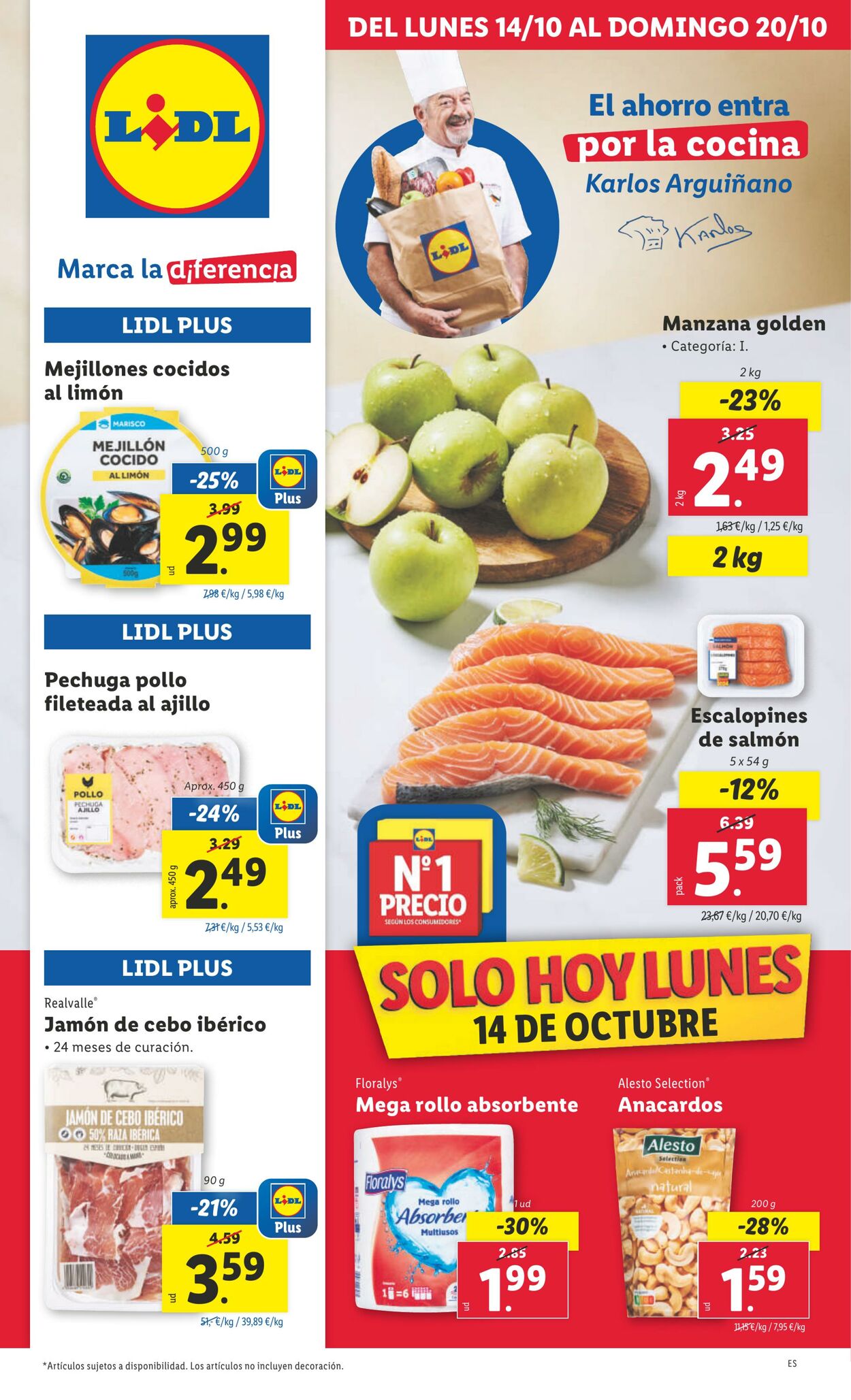 Folleto Lidl 14.10.2024 - 20.10.2024