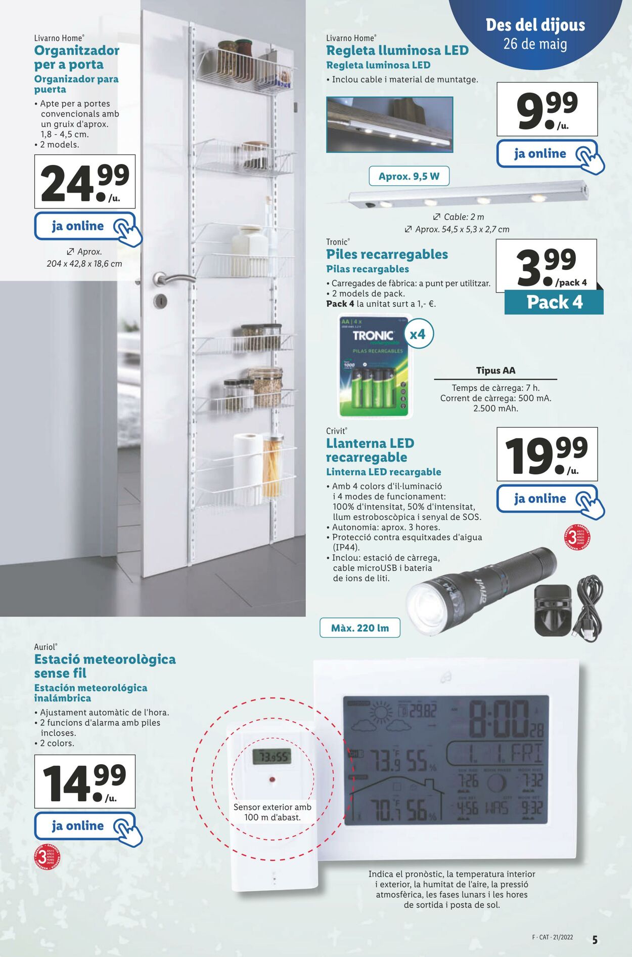 Folleto Lidl 26.05.2022 - 01.06.2022