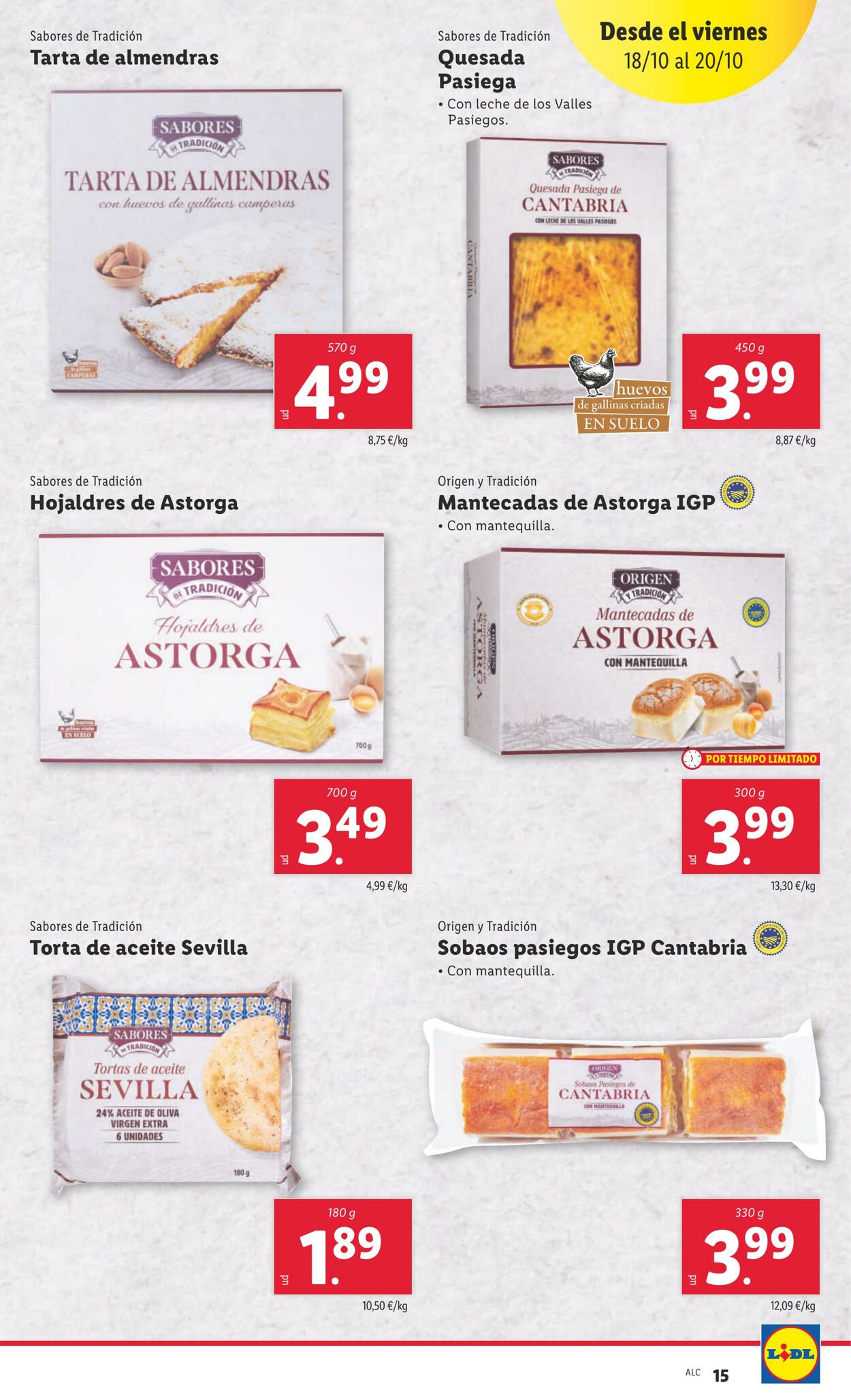 Folleto Lidl 14.10.2024 - 20.10.2024