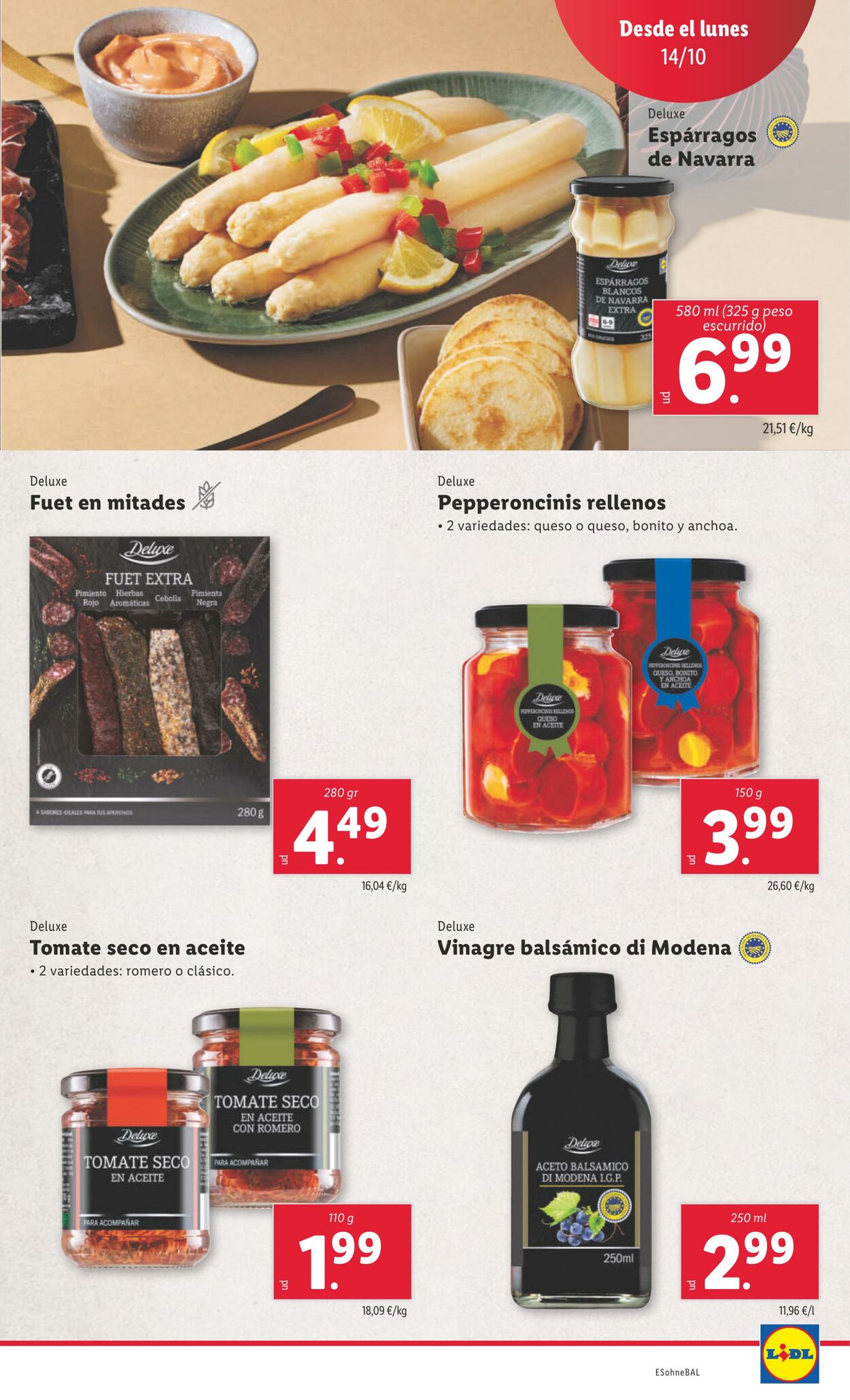 Folleto Lidl 14.10.2024 - 20.10.2024