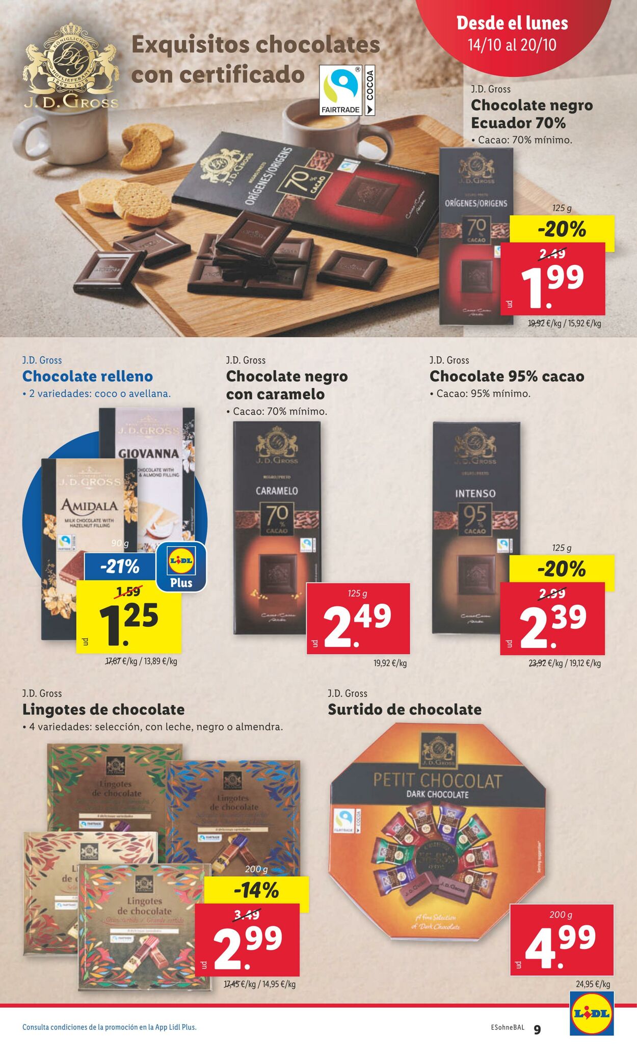 Folleto Lidl 14.10.2024 - 20.10.2024