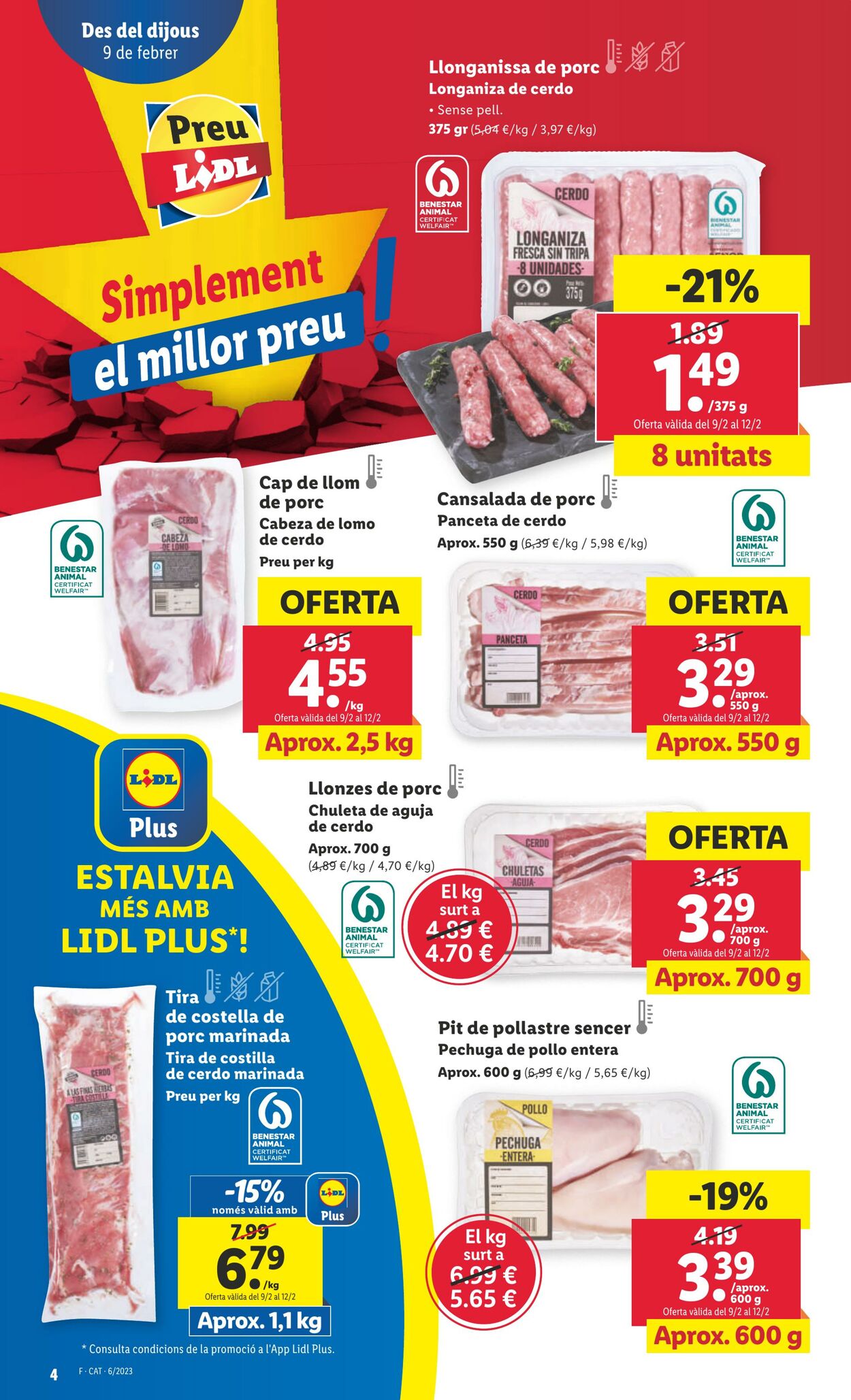 Folleto Lidl 09.02.2023 - 15.02.2023