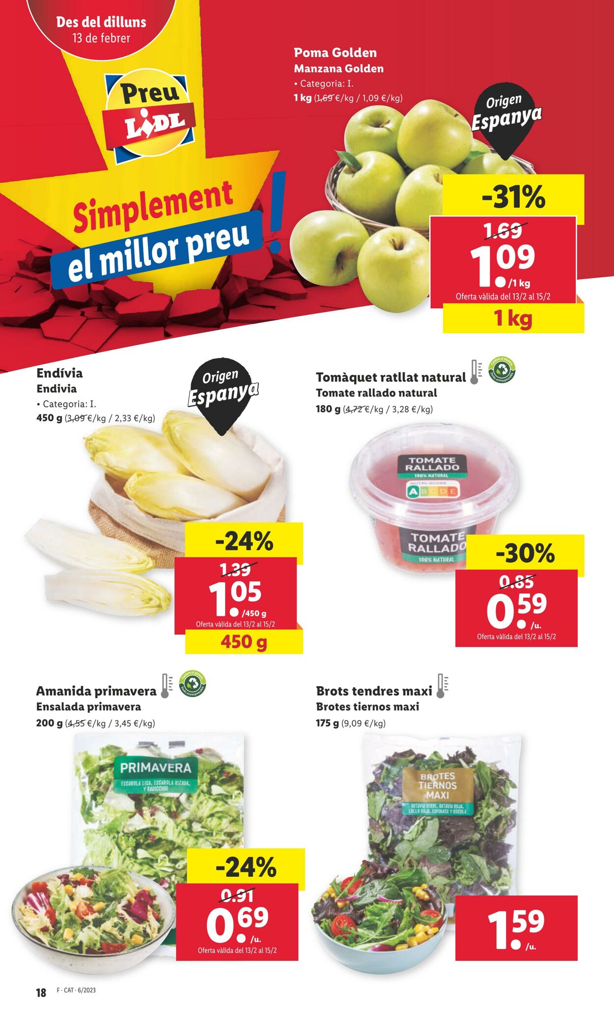 Folleto Lidl 09.02.2023 - 15.02.2023