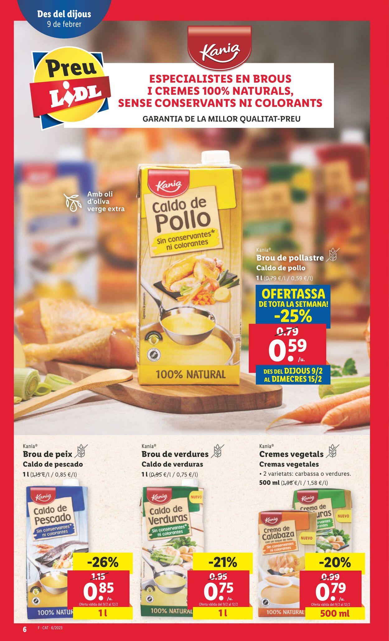 Folleto Lidl 09.02.2023 - 15.02.2023