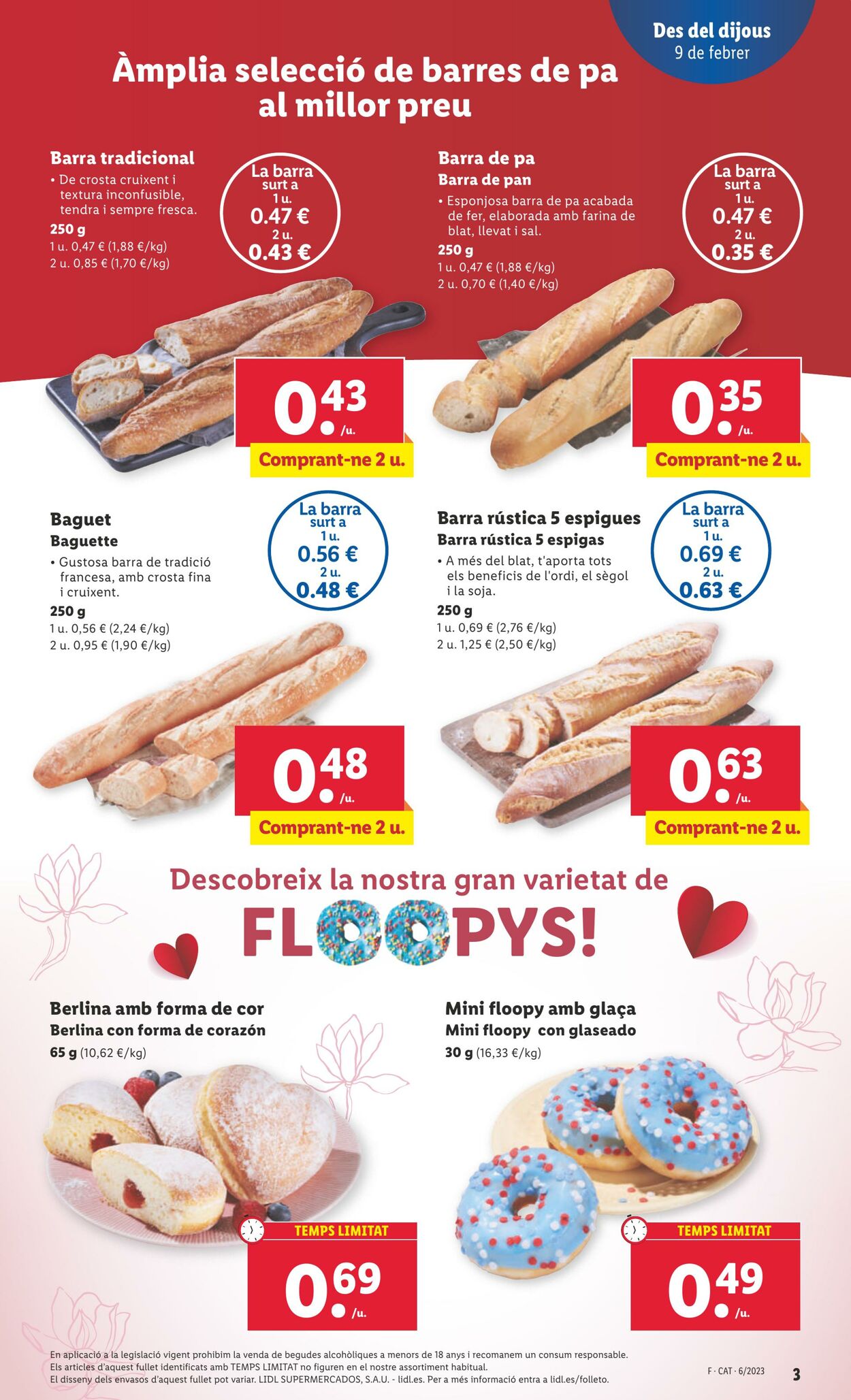 Folleto Lidl 09.02.2023 - 15.02.2023