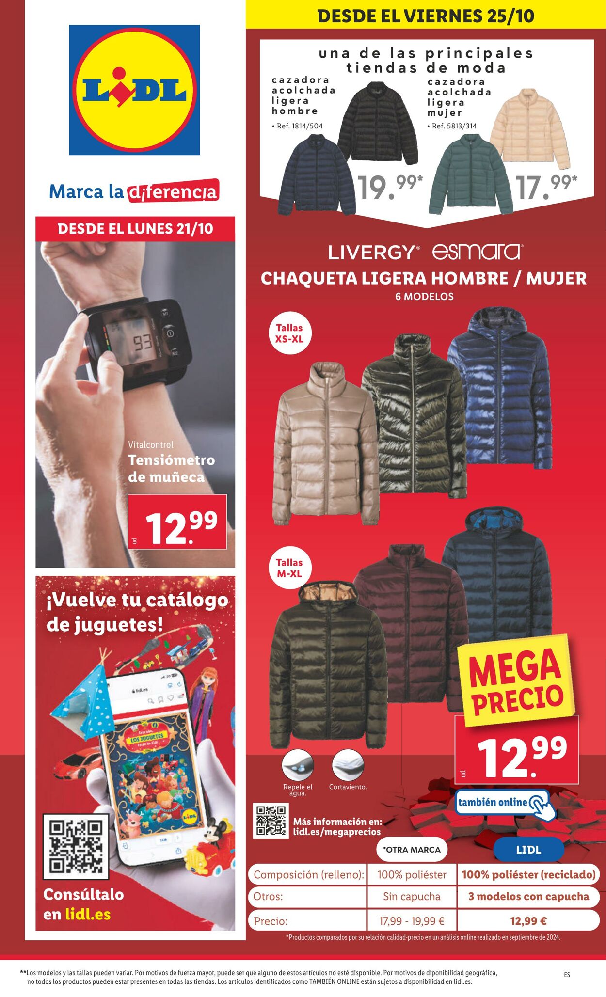 Folleto Lidl 21.10.2024 - 27.10.2024