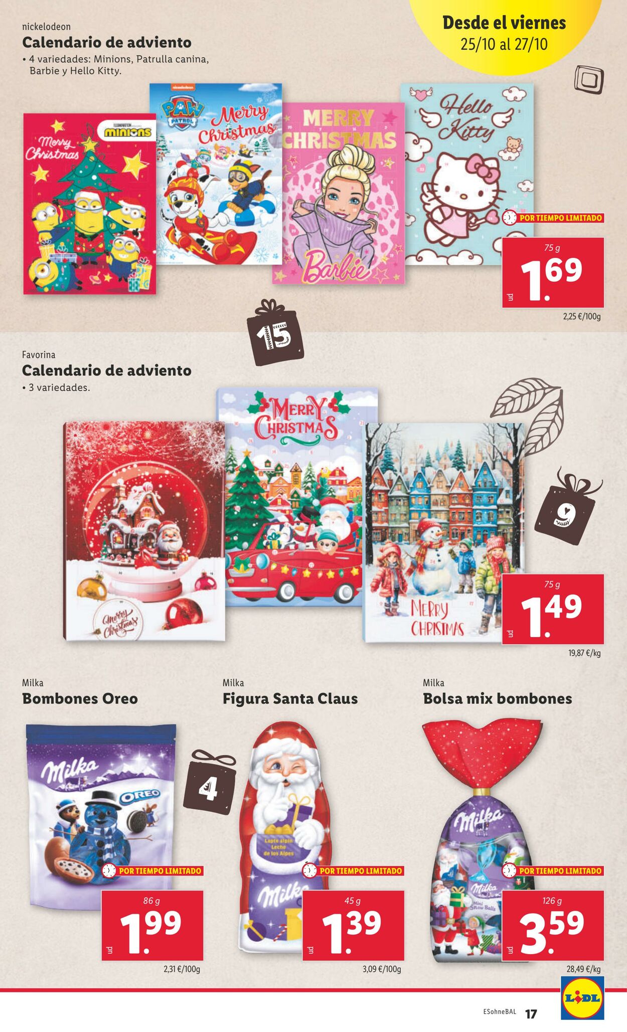 Folleto Lidl 21.10.2024 - 27.10.2024